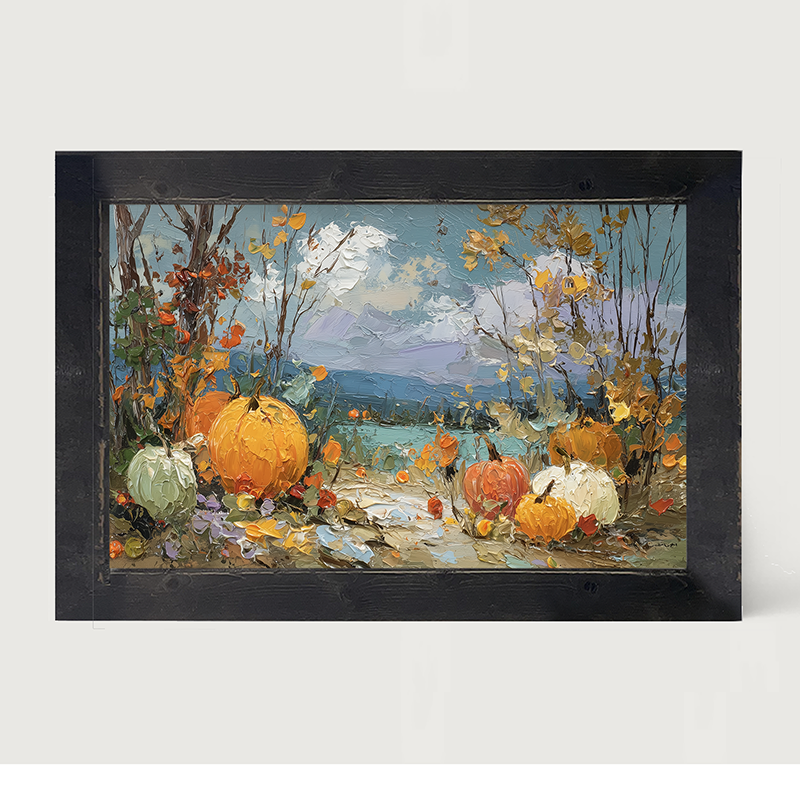 Pumpkin Country - Path with Pumpkins