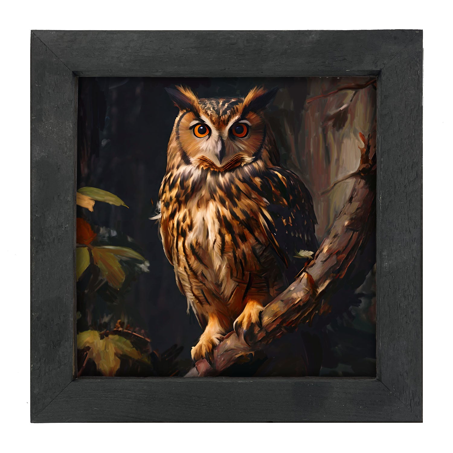 Forest Owl - Framed Art