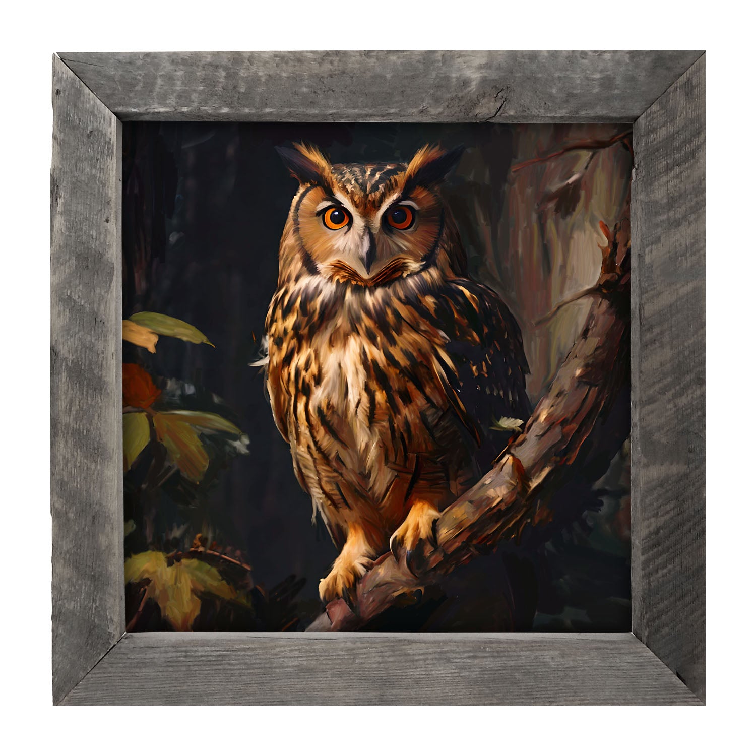 Forest Owl - Framed Art