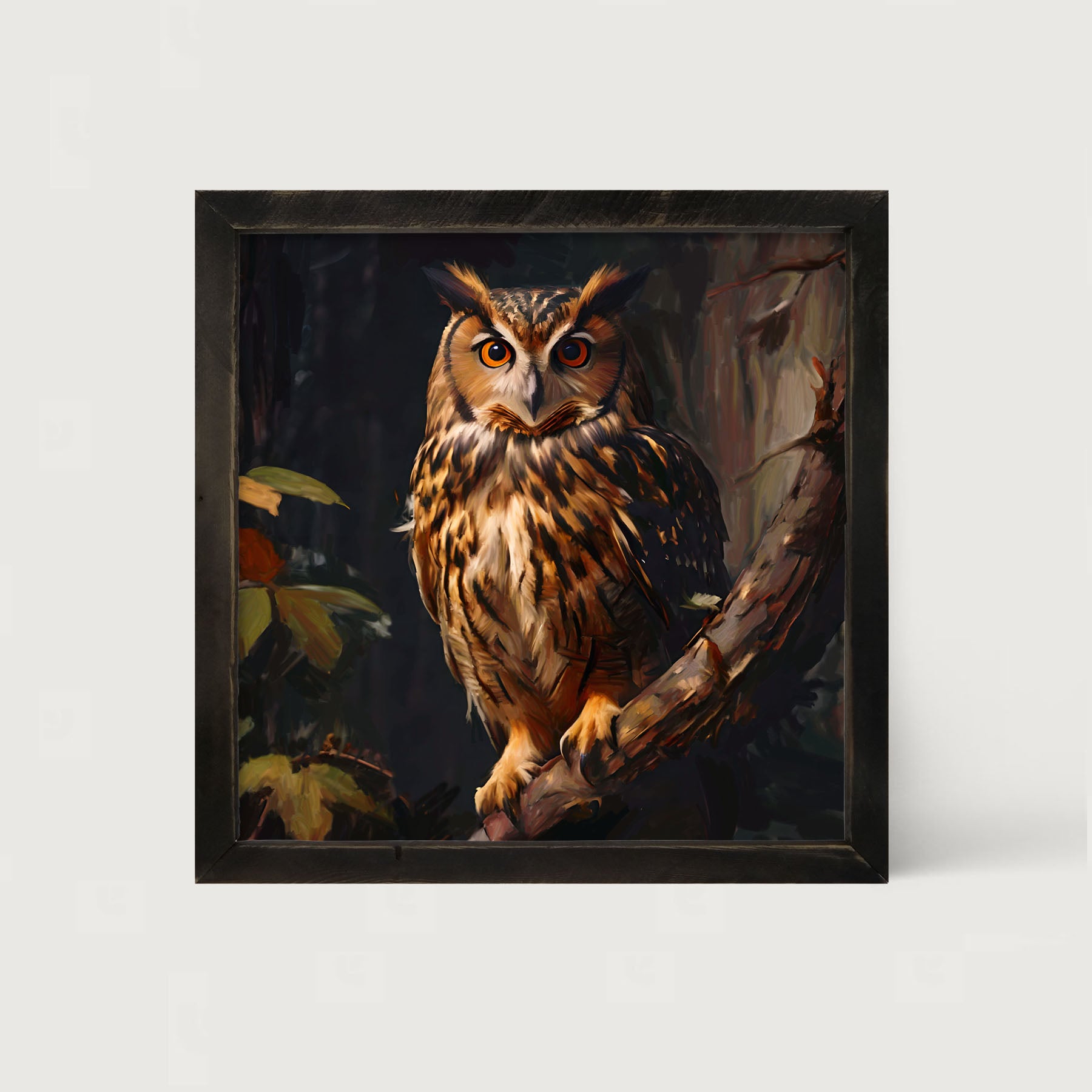 Forest Owl - Framed Art