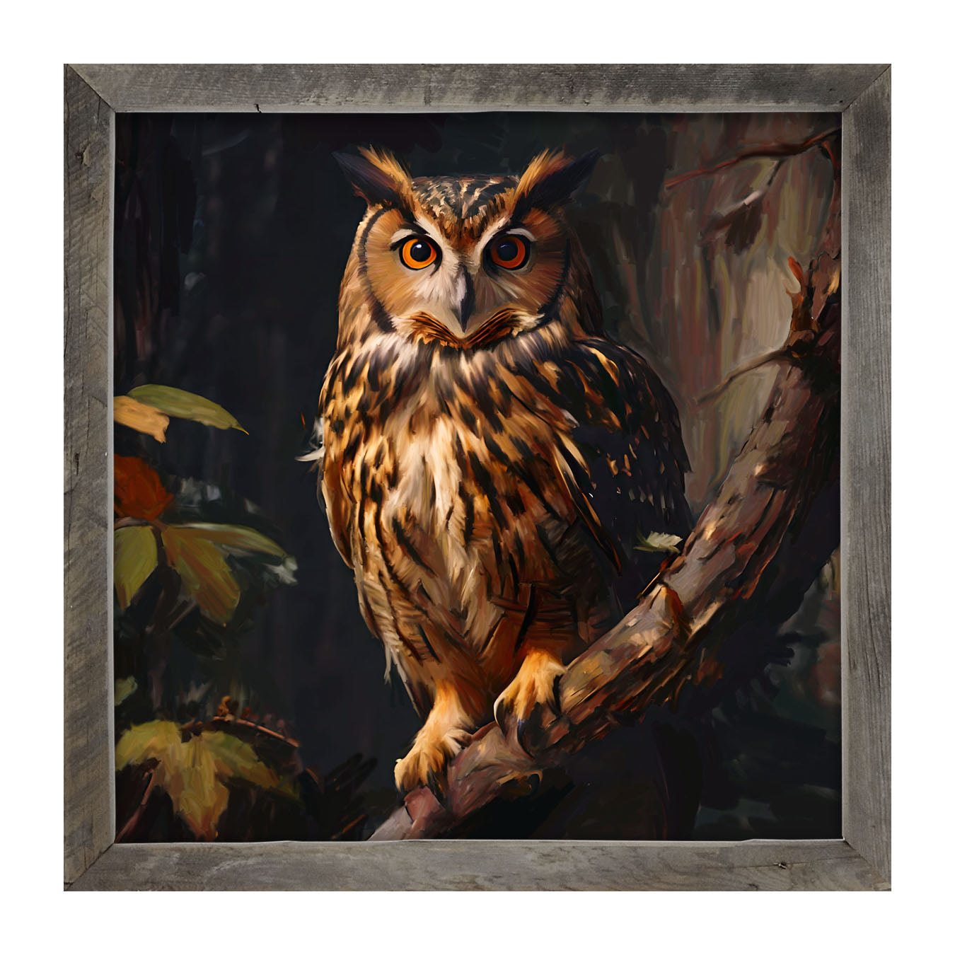 Forest Owl - Framed Art