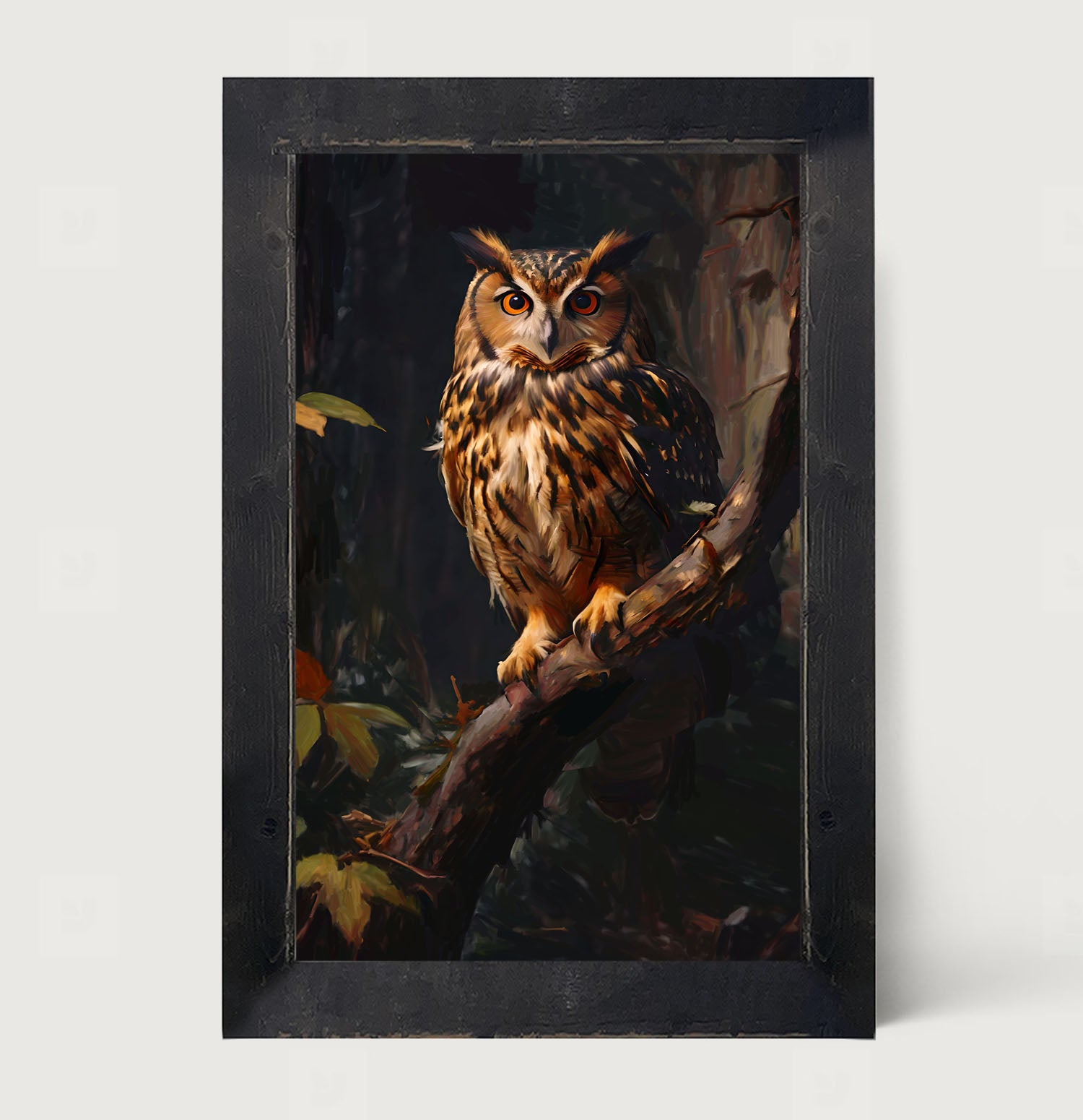 Forest Owl - Framed Art