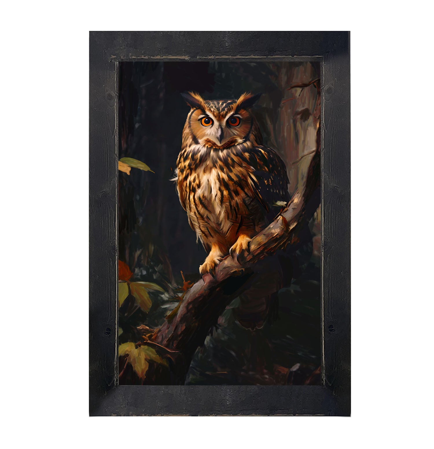 Forest Owl - Framed Art