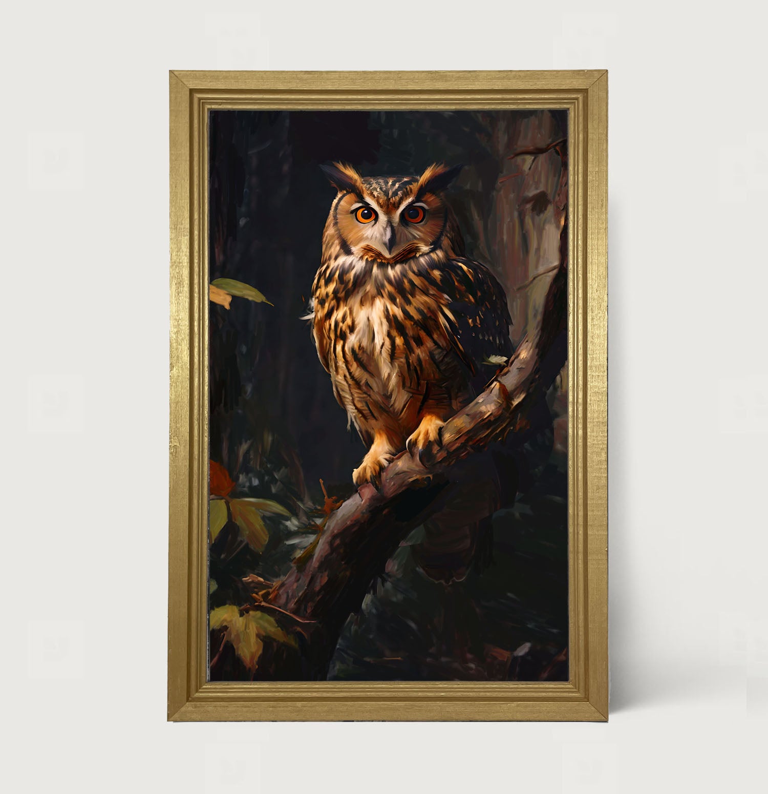 Forest Owl - Framed Art