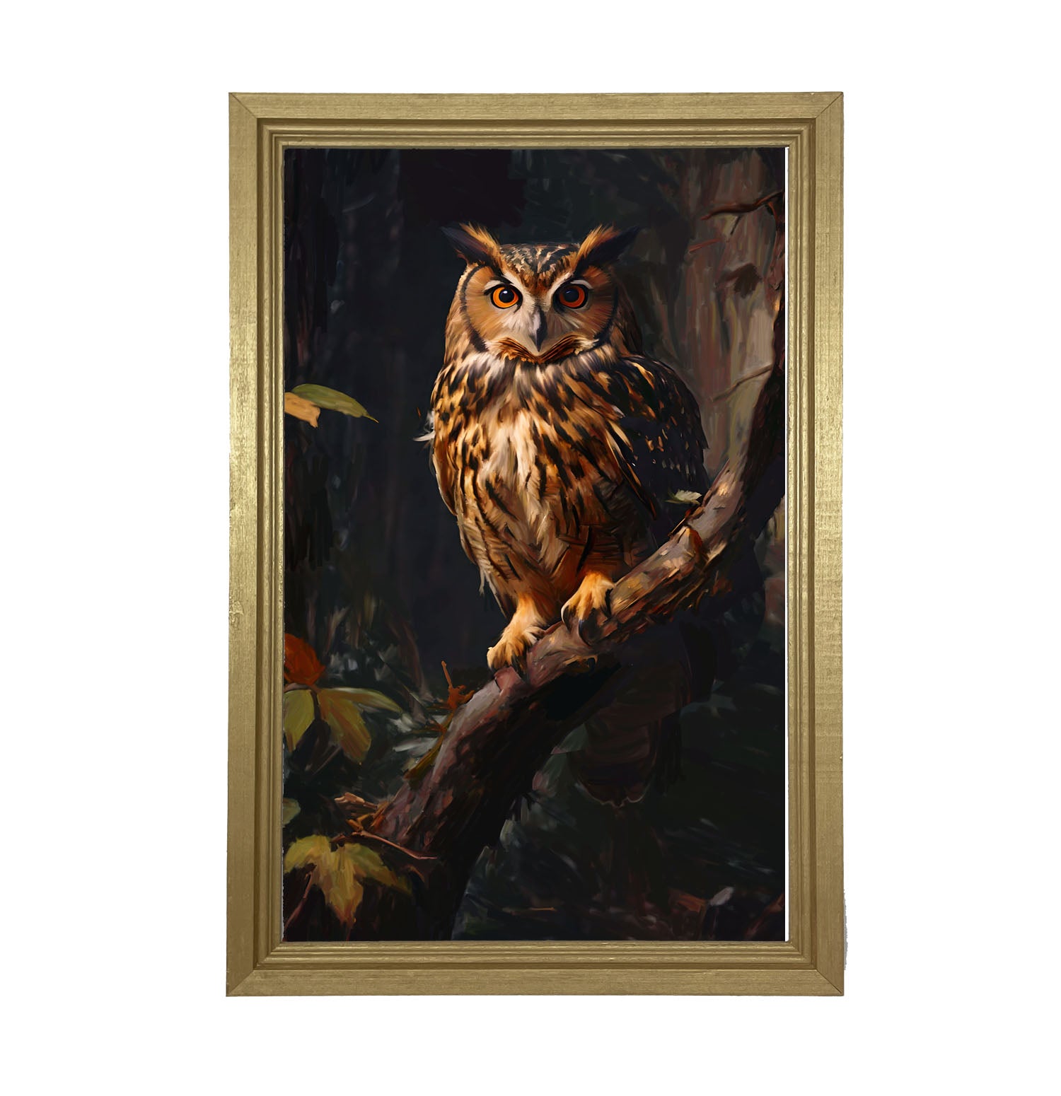 Forest Owl - Framed Art