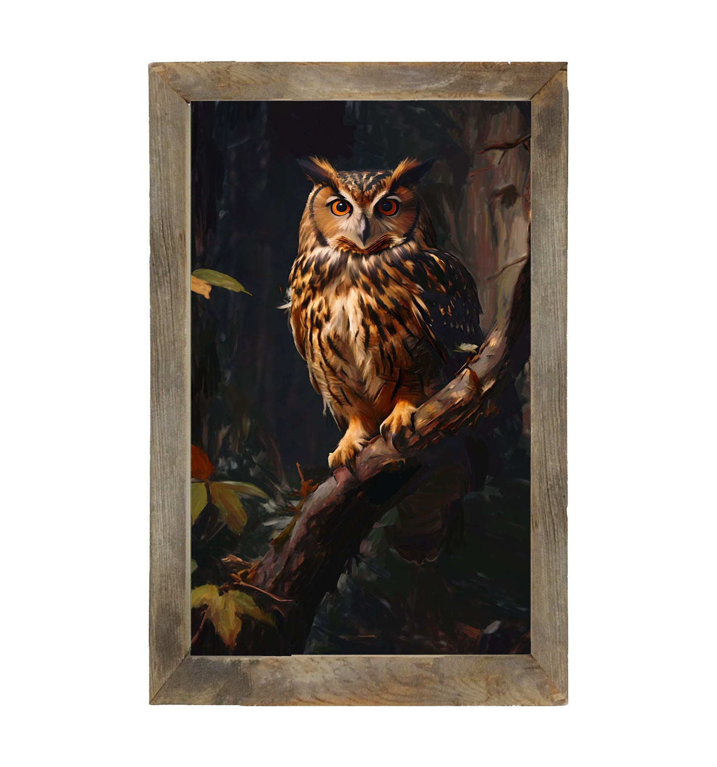 Forest Owl - Framed Art