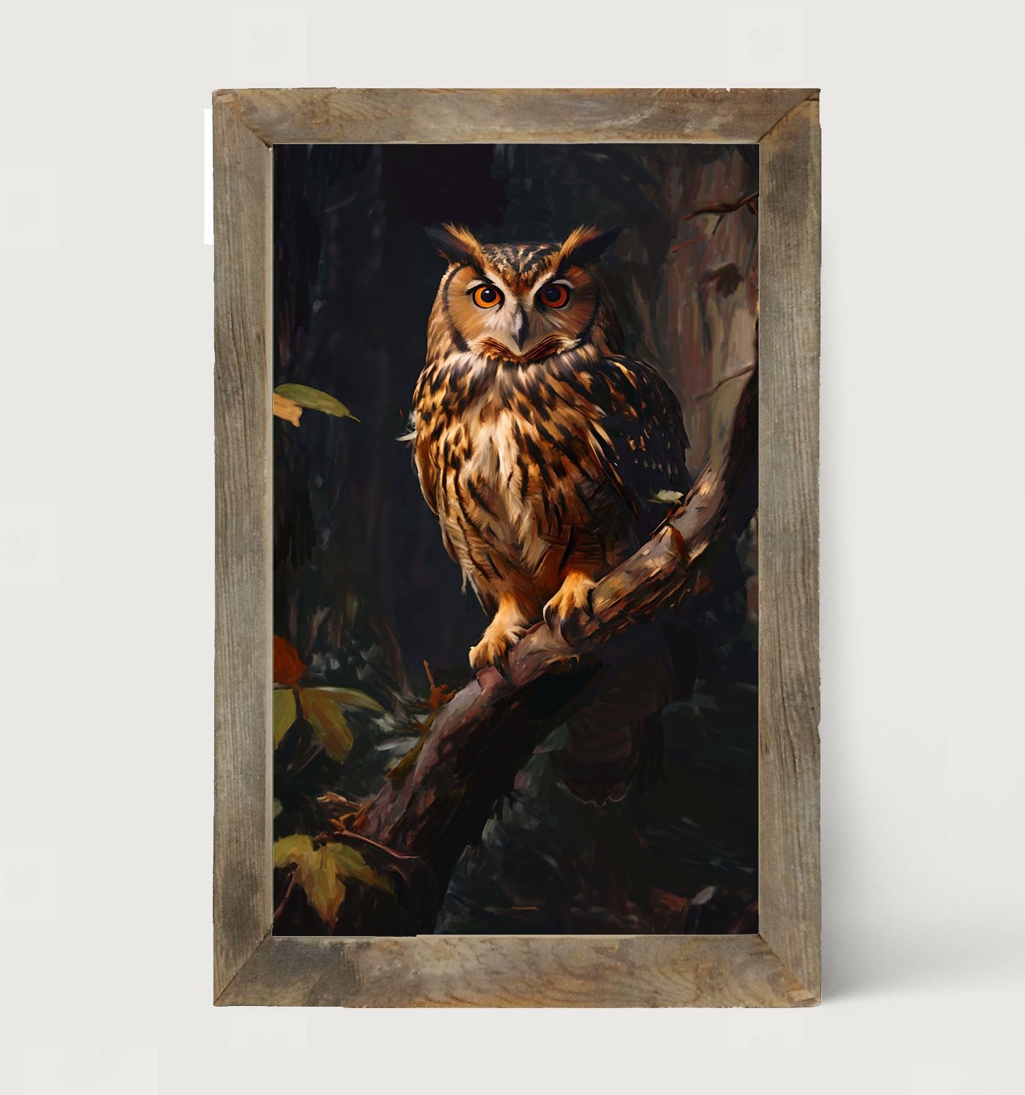 Forest Owl - Framed Art