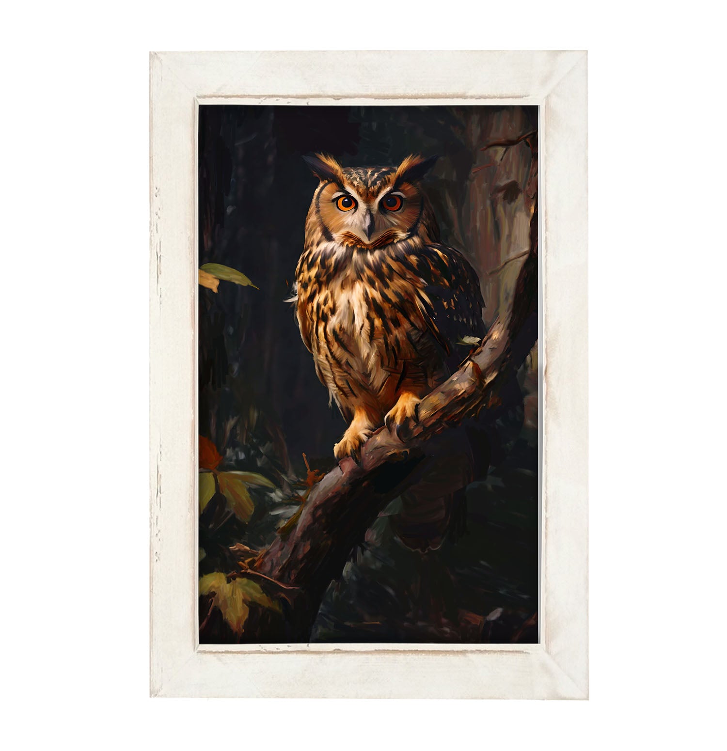 Forest Owl - Framed Art