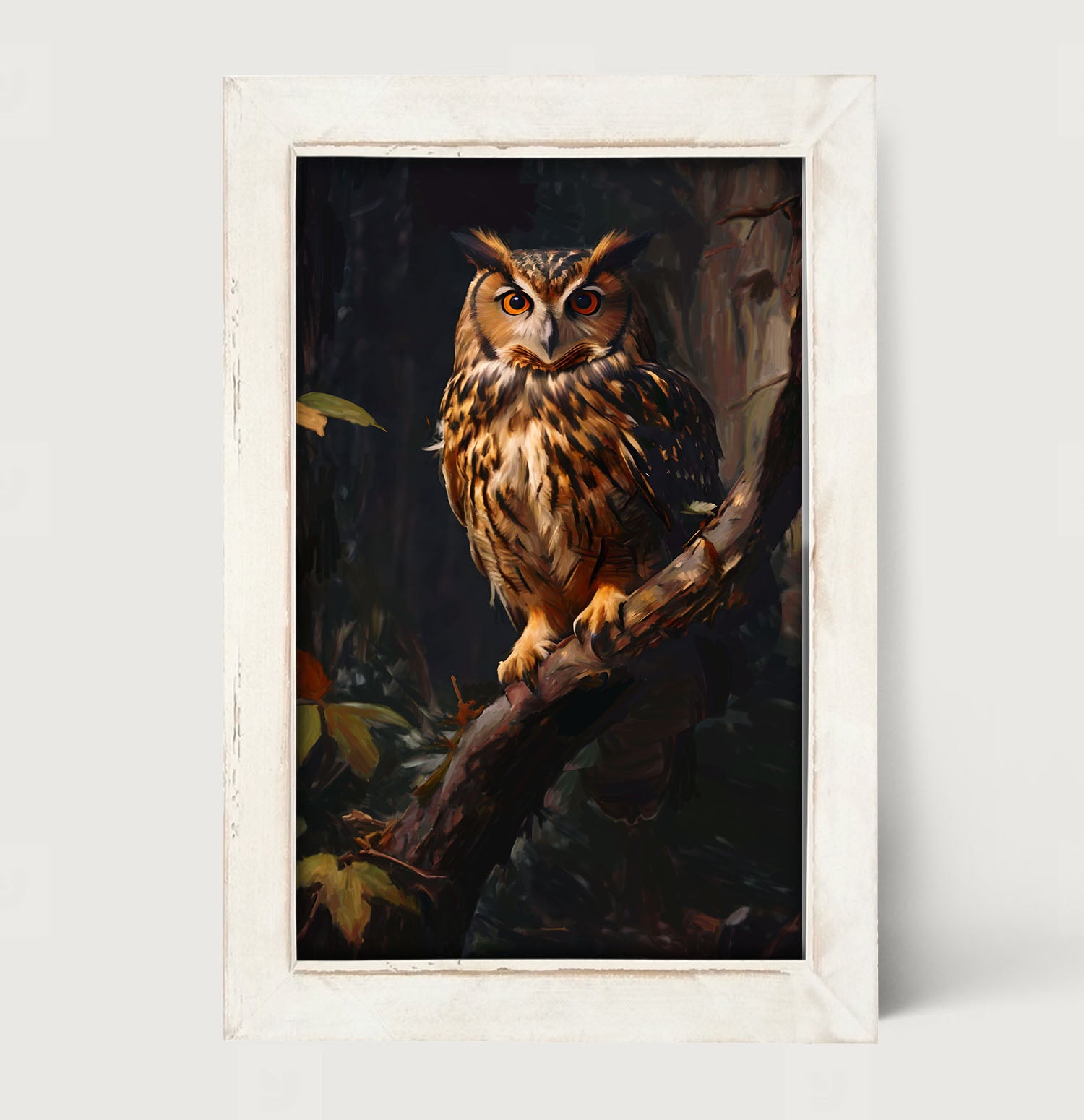 Forest Owl - Framed Art