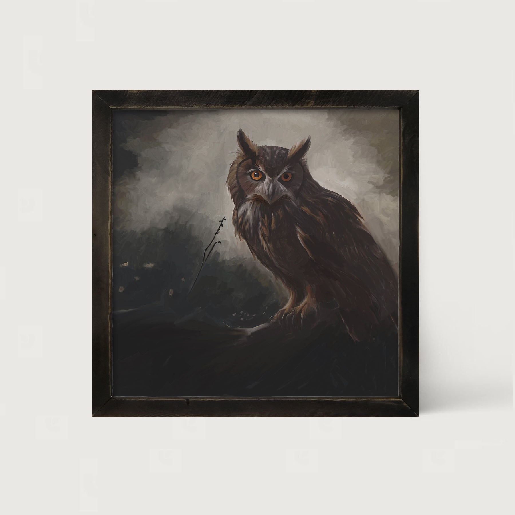 Night Owl - Framed Art