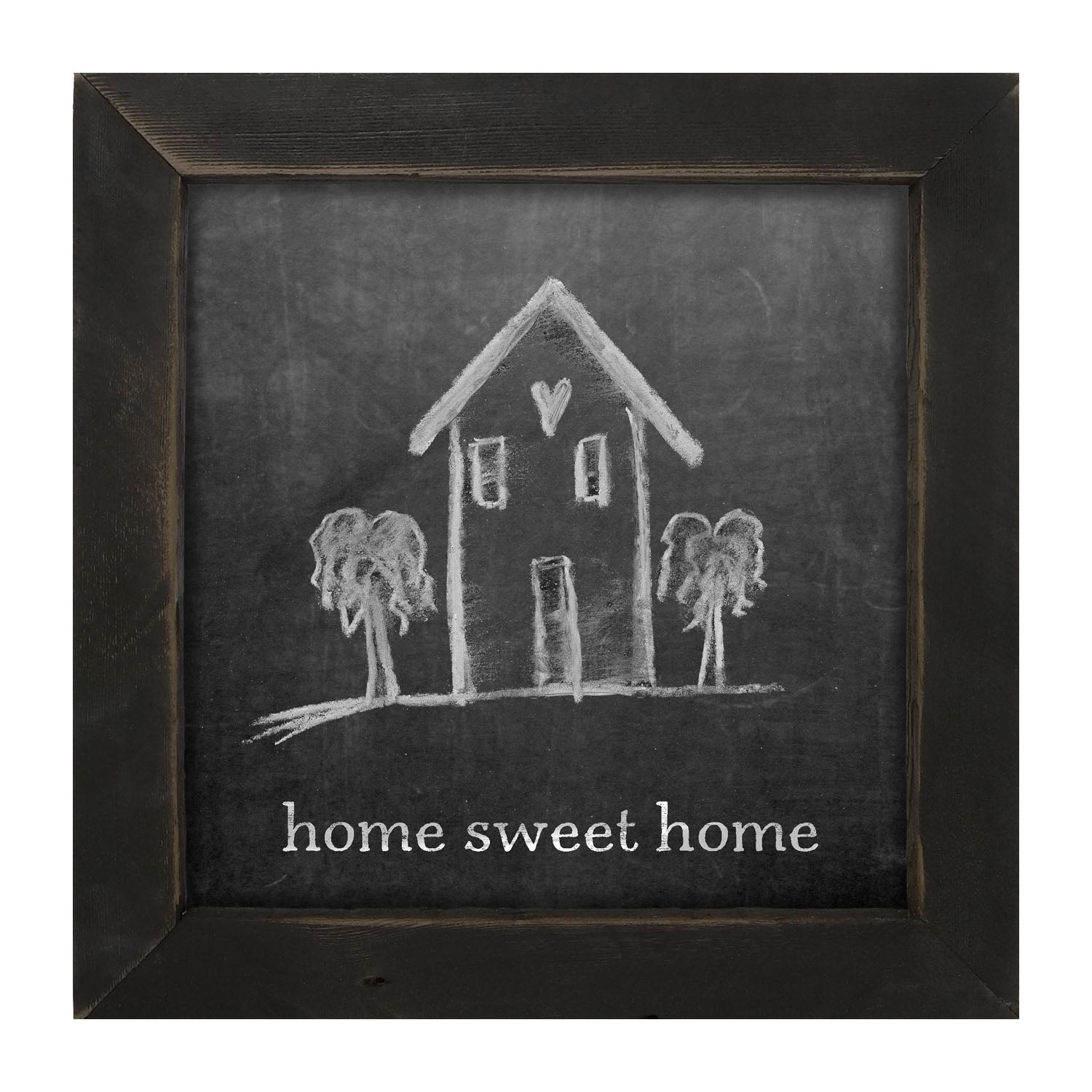 Chalk - Home Sweet Home - Framed art