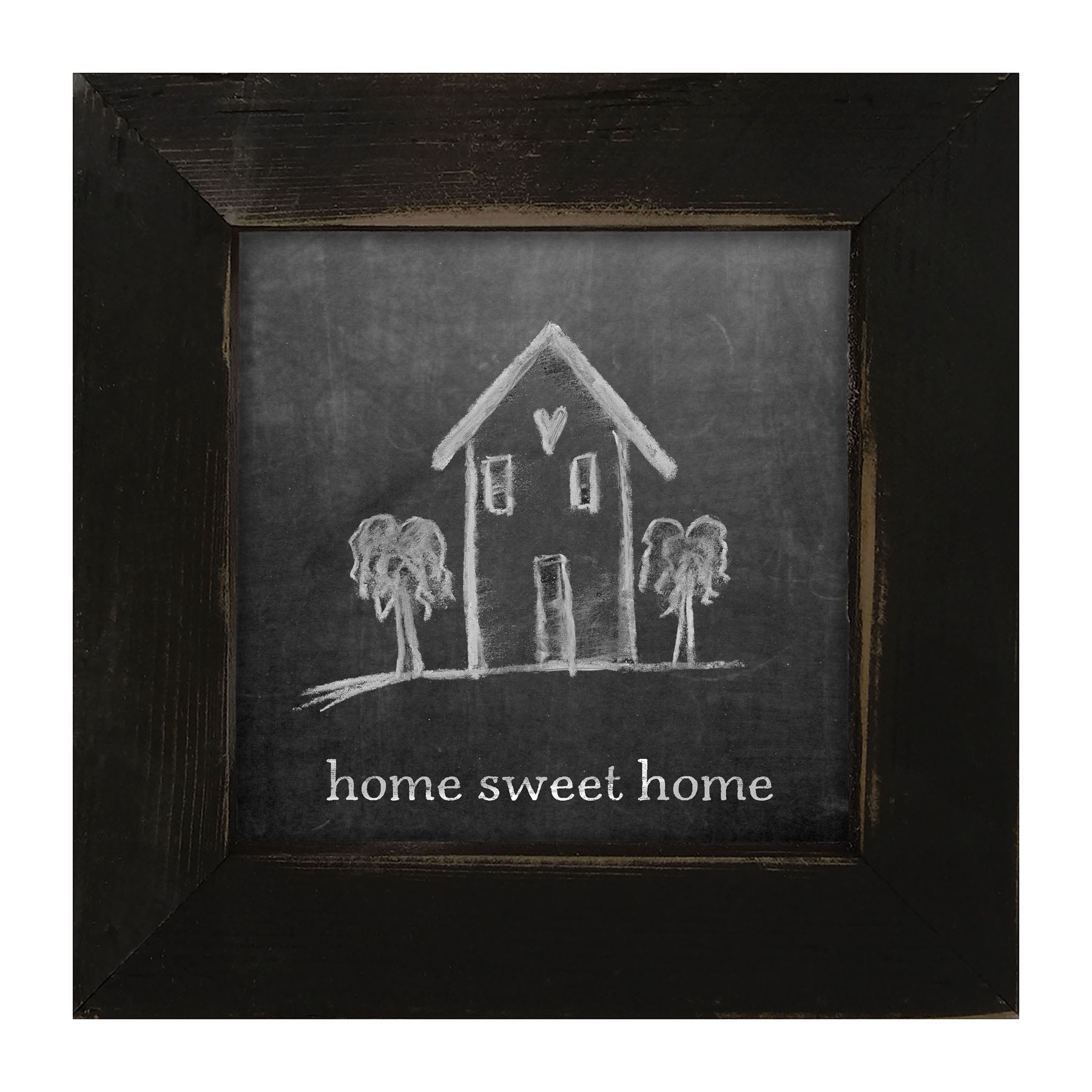Chalk - Home Sweet Home - Framed art