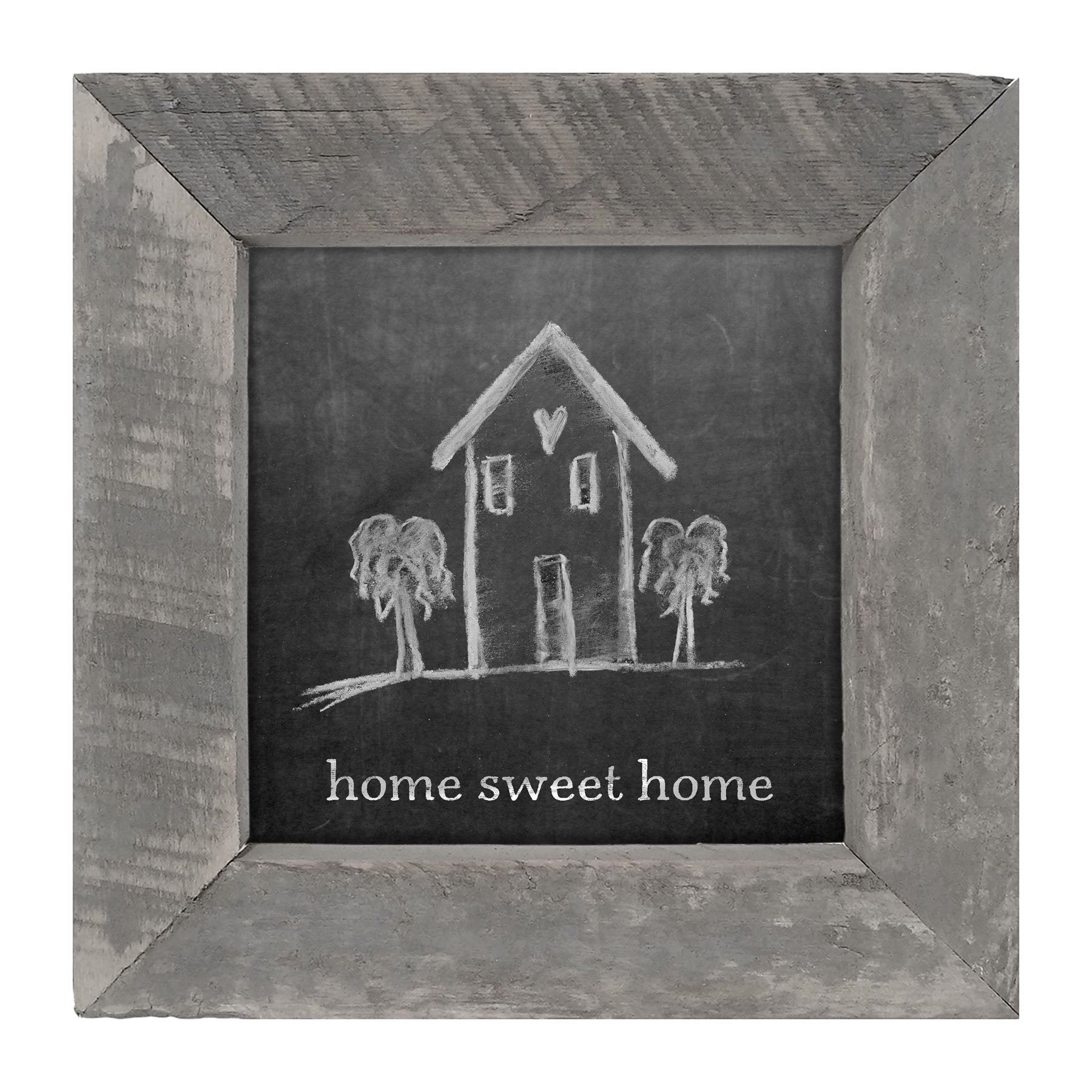 Chalk - Home Sweet Home - Framed art