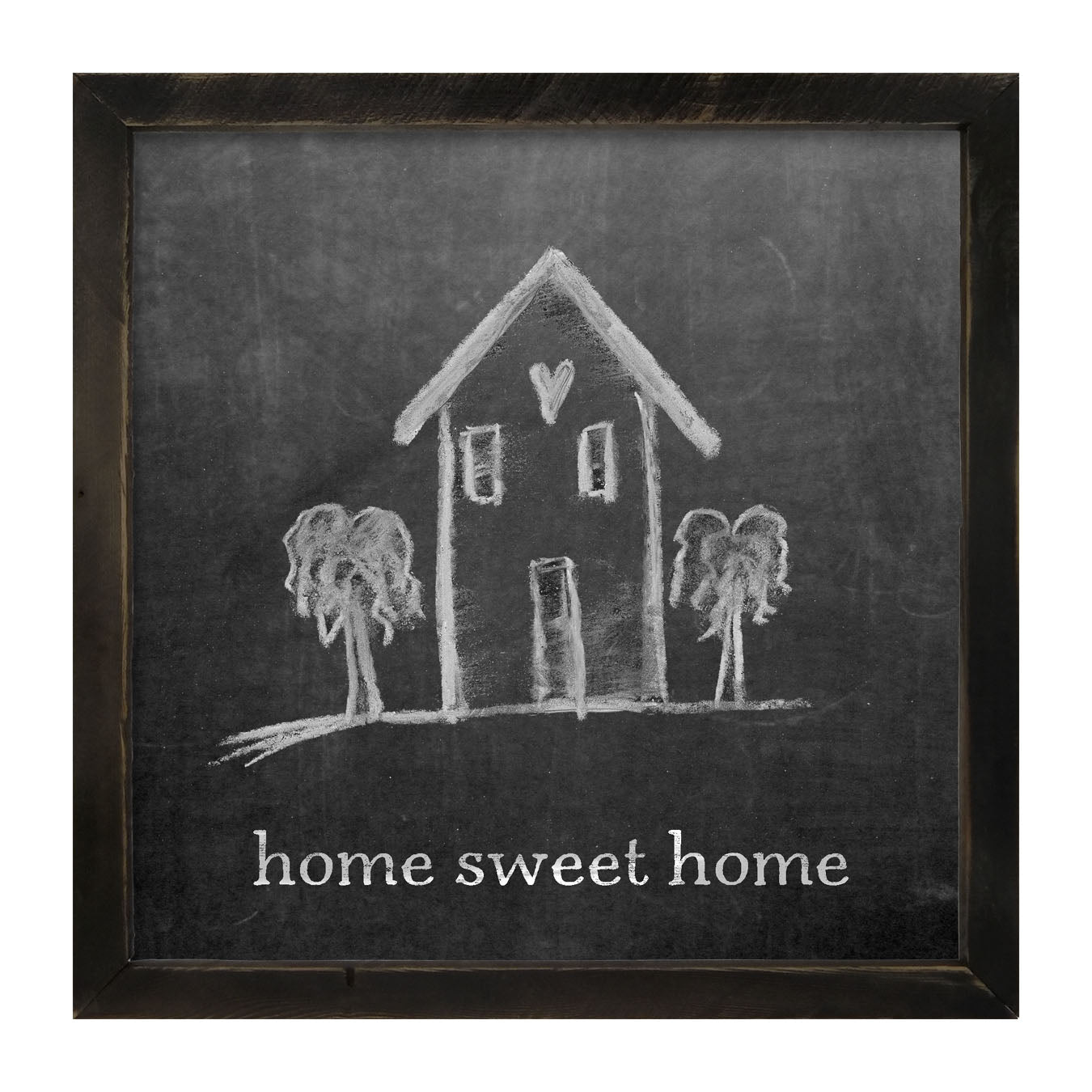 Chalk - Home Sweet Home - Framed art