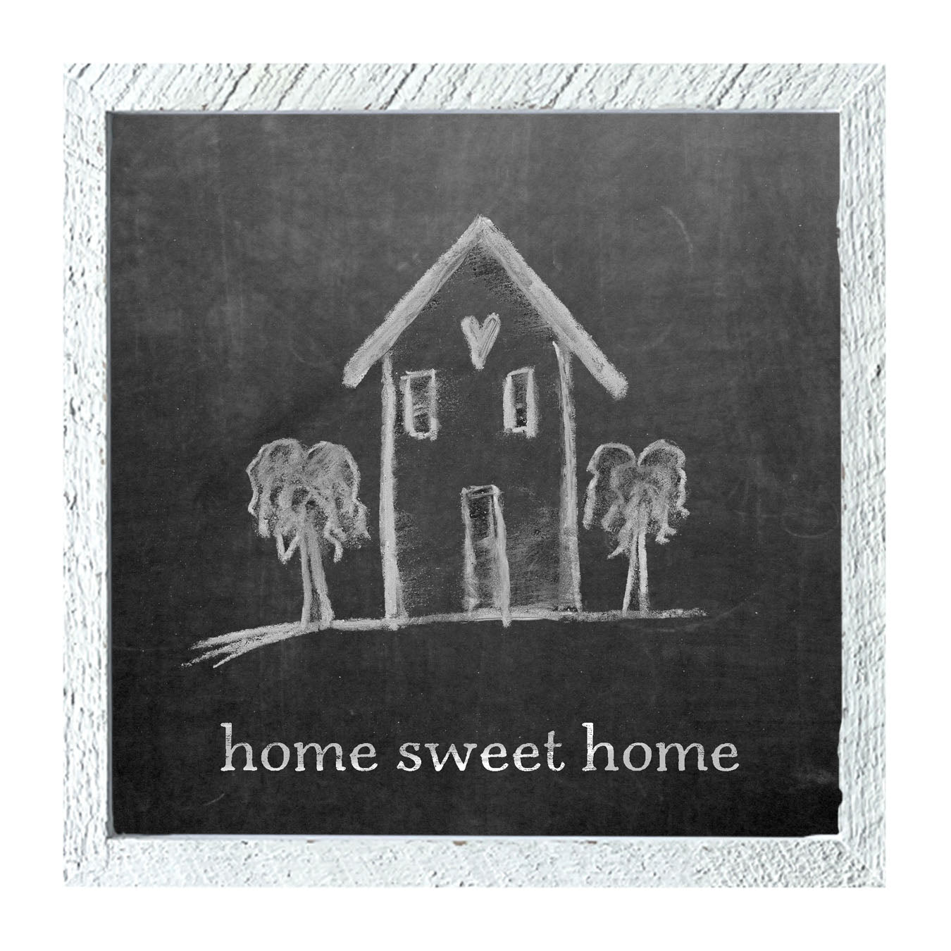 Chalk - Home Sweet Home - Framed art