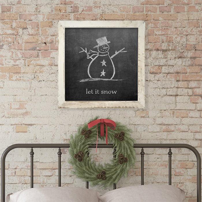 Chalk Let it Snow
