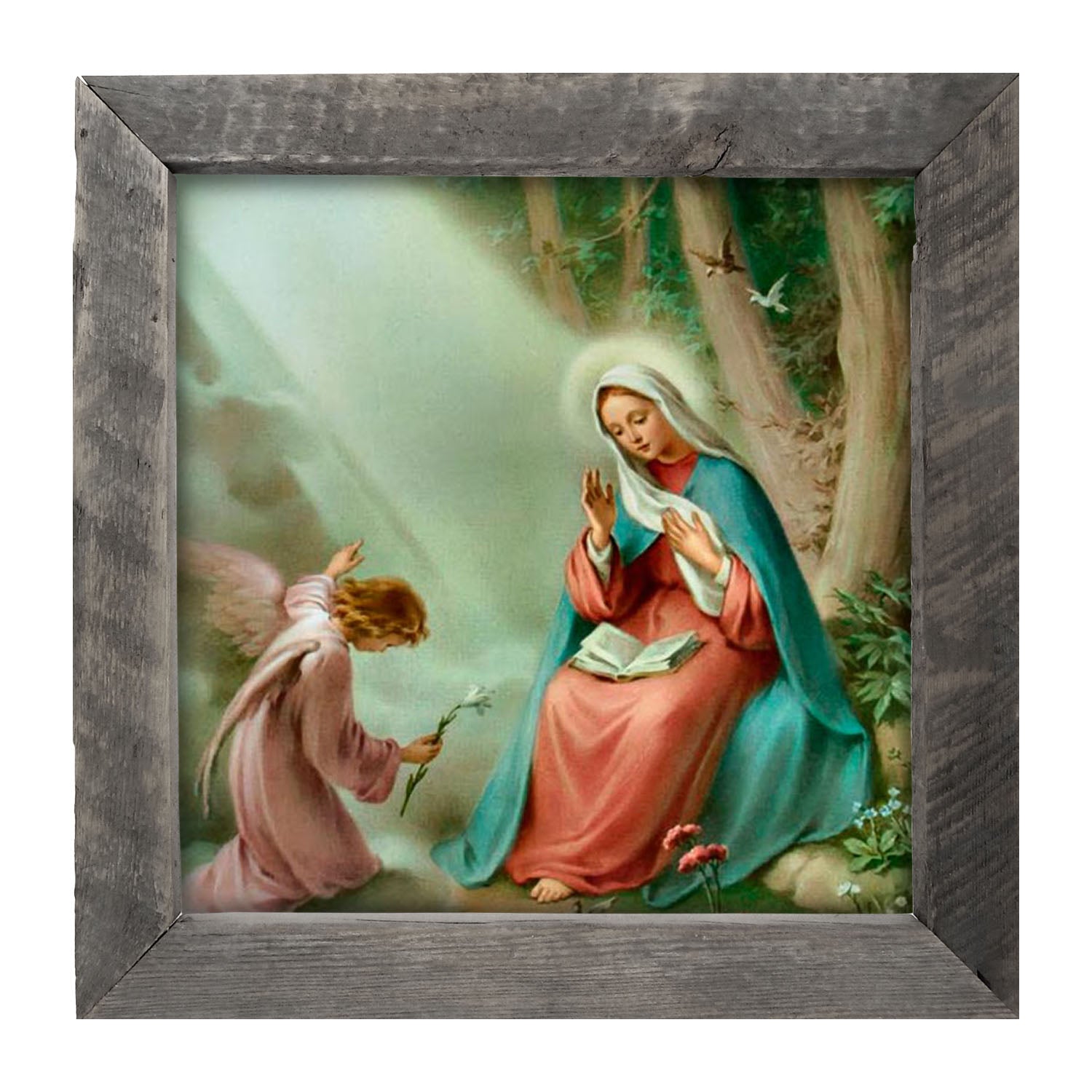 Hail Mary Full of Grace - Framed art