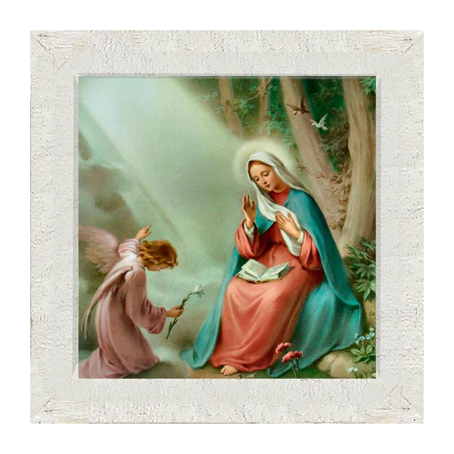 Hail Mary Full of Grace - Framed art