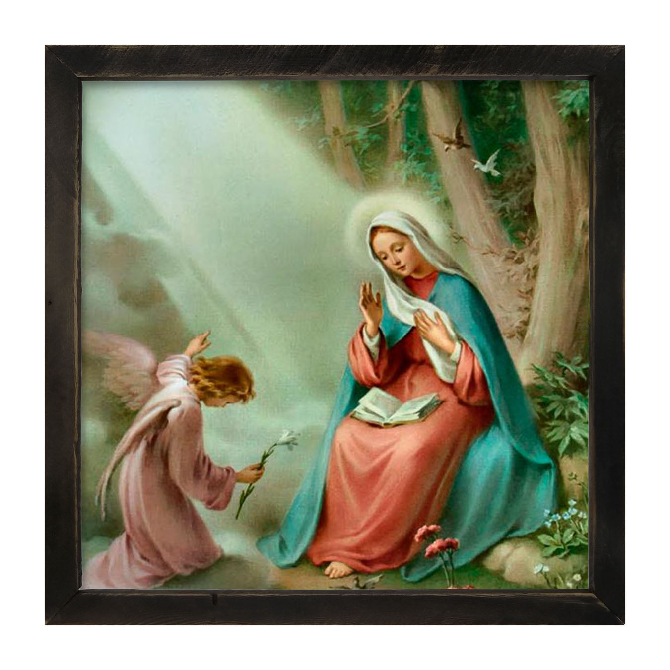 Hail Mary Full of Grace - Framed art