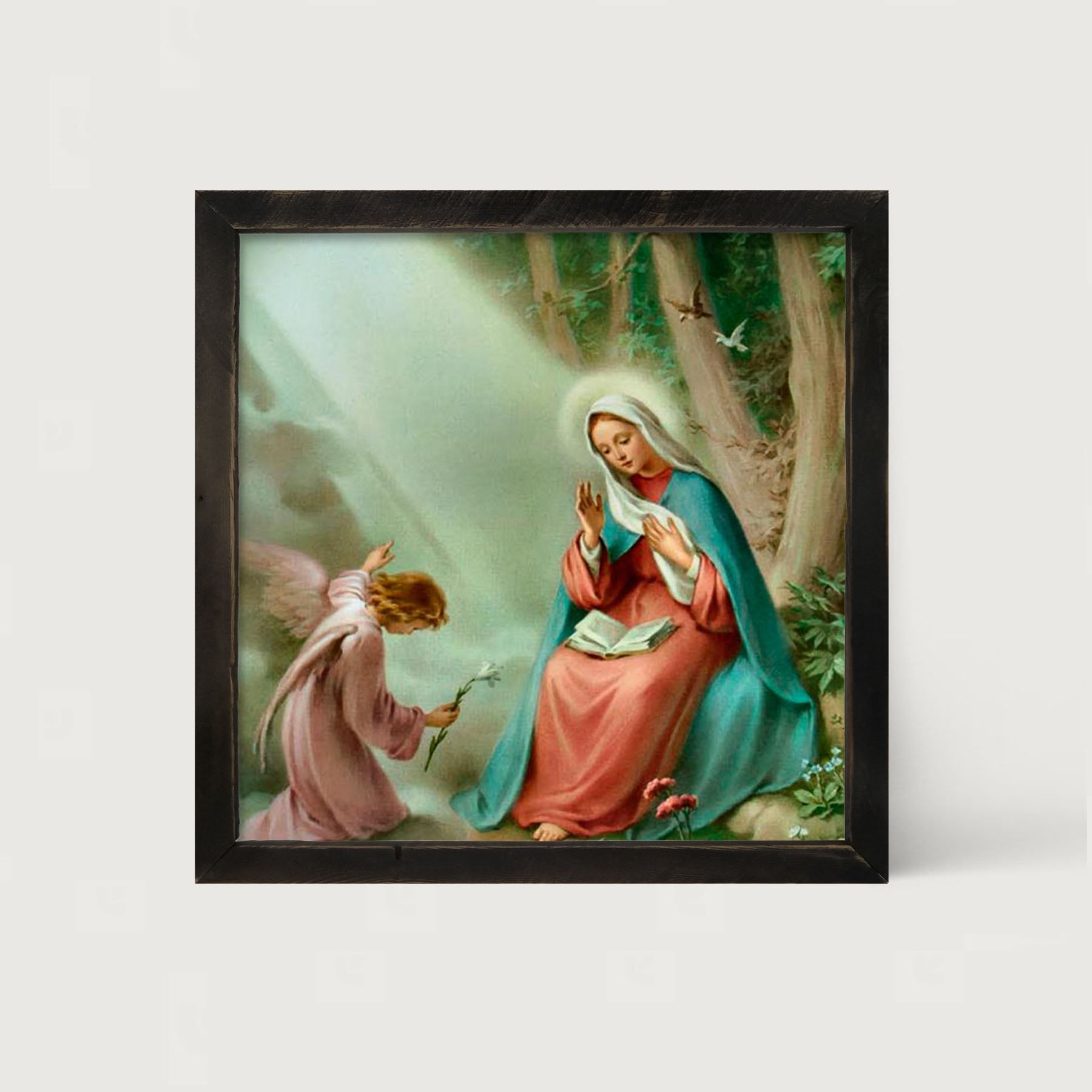 Hail Mary Full of Grace - Framed art
