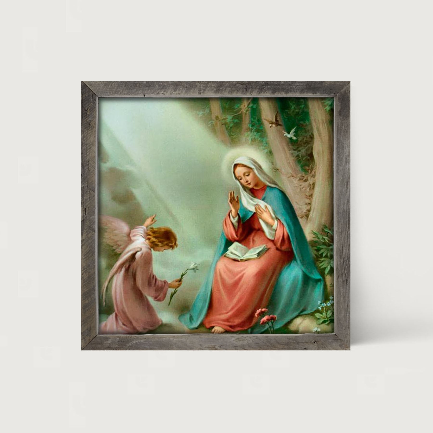 Hail Mary Full of Grace - Framed art