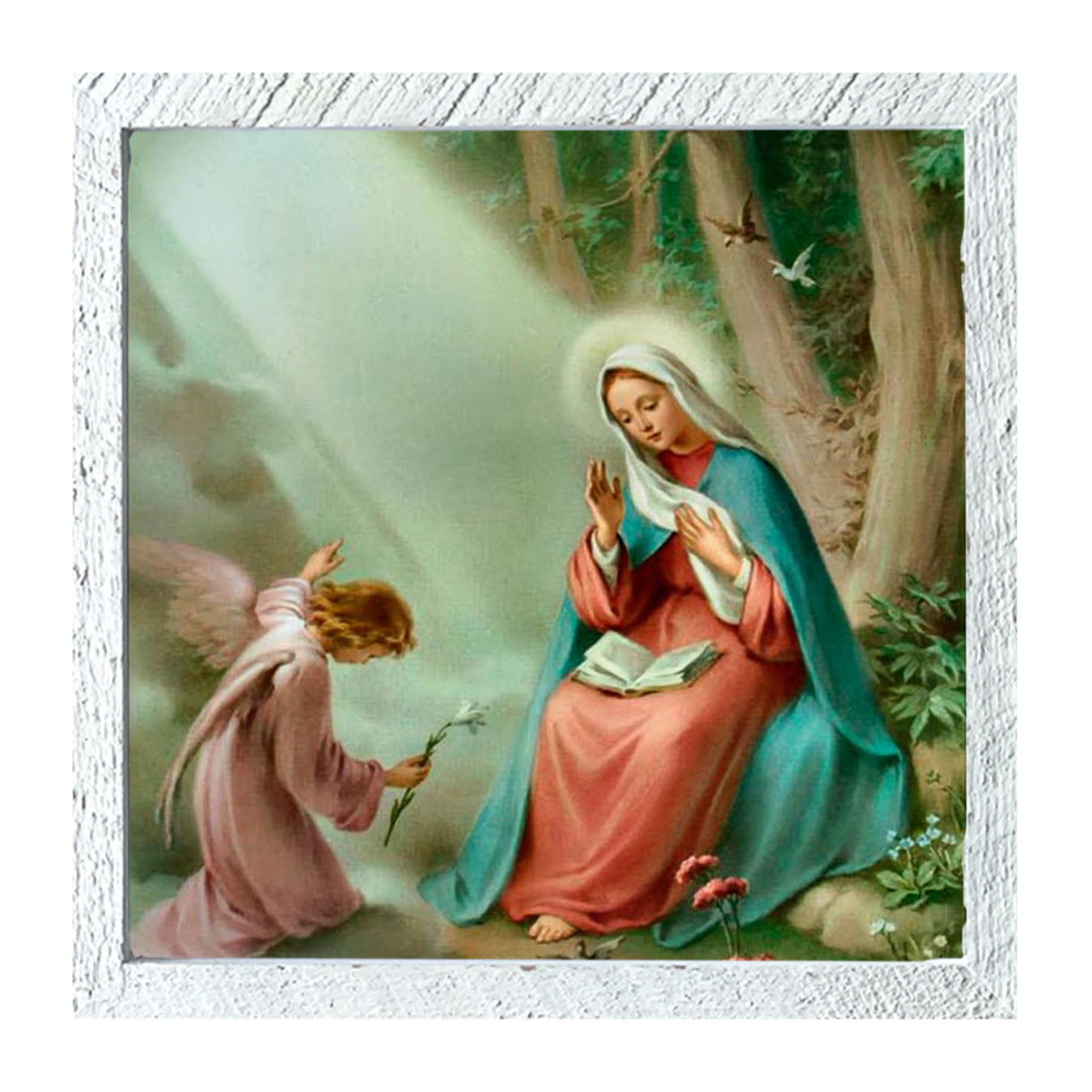 Hail Mary Full of Grace - Framed art