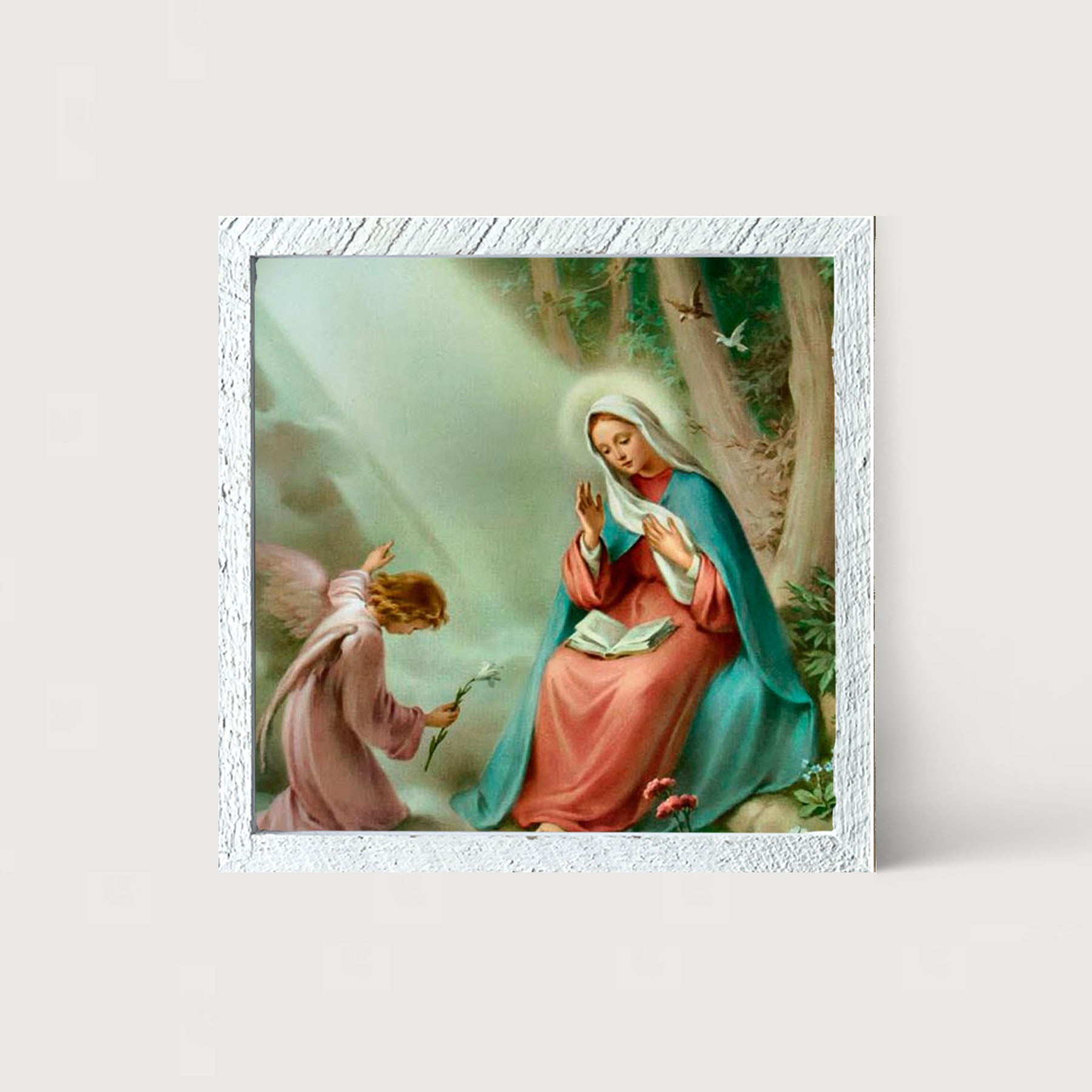 Hail Mary Full of Grace - Framed art