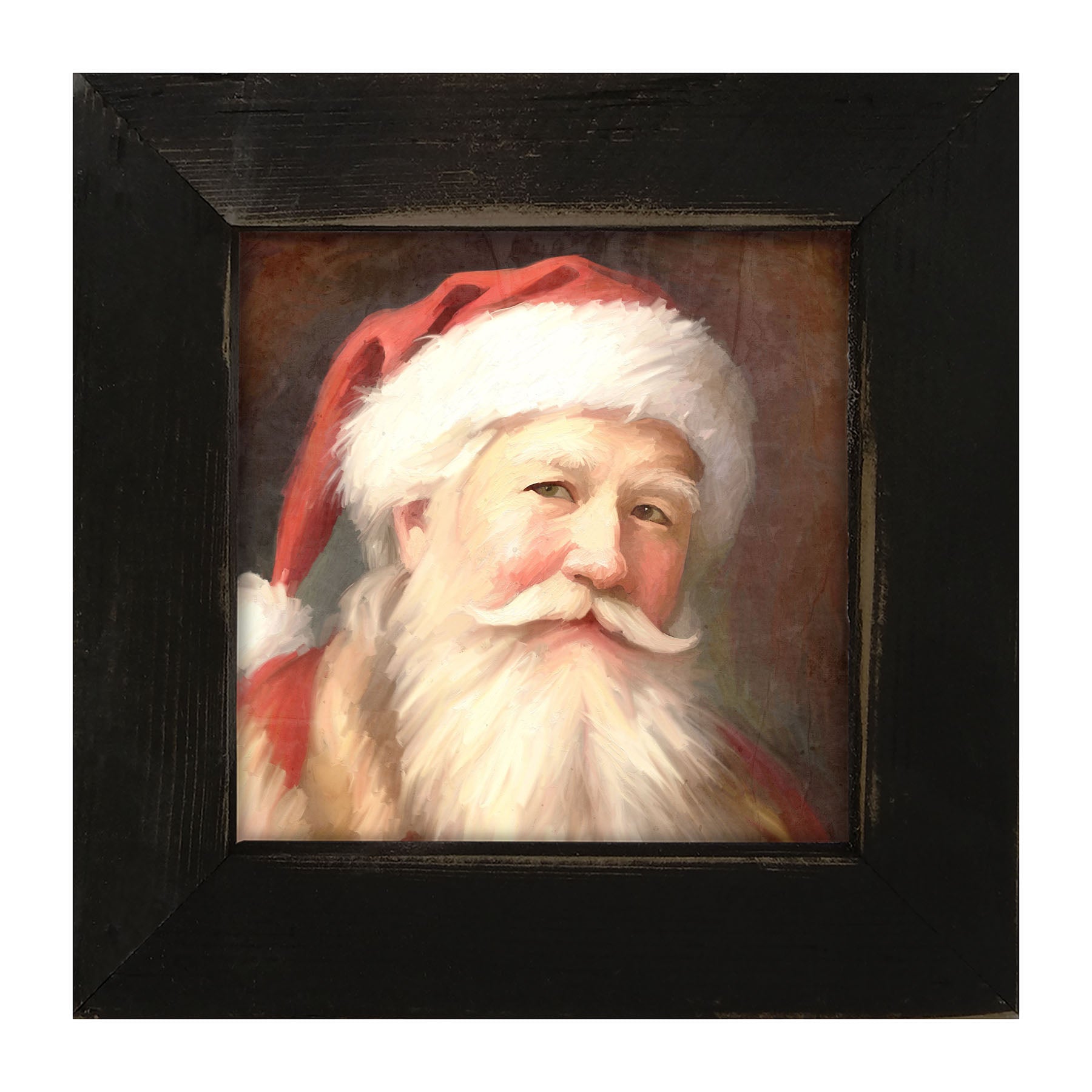 Santa portrait 13 - Framed Art