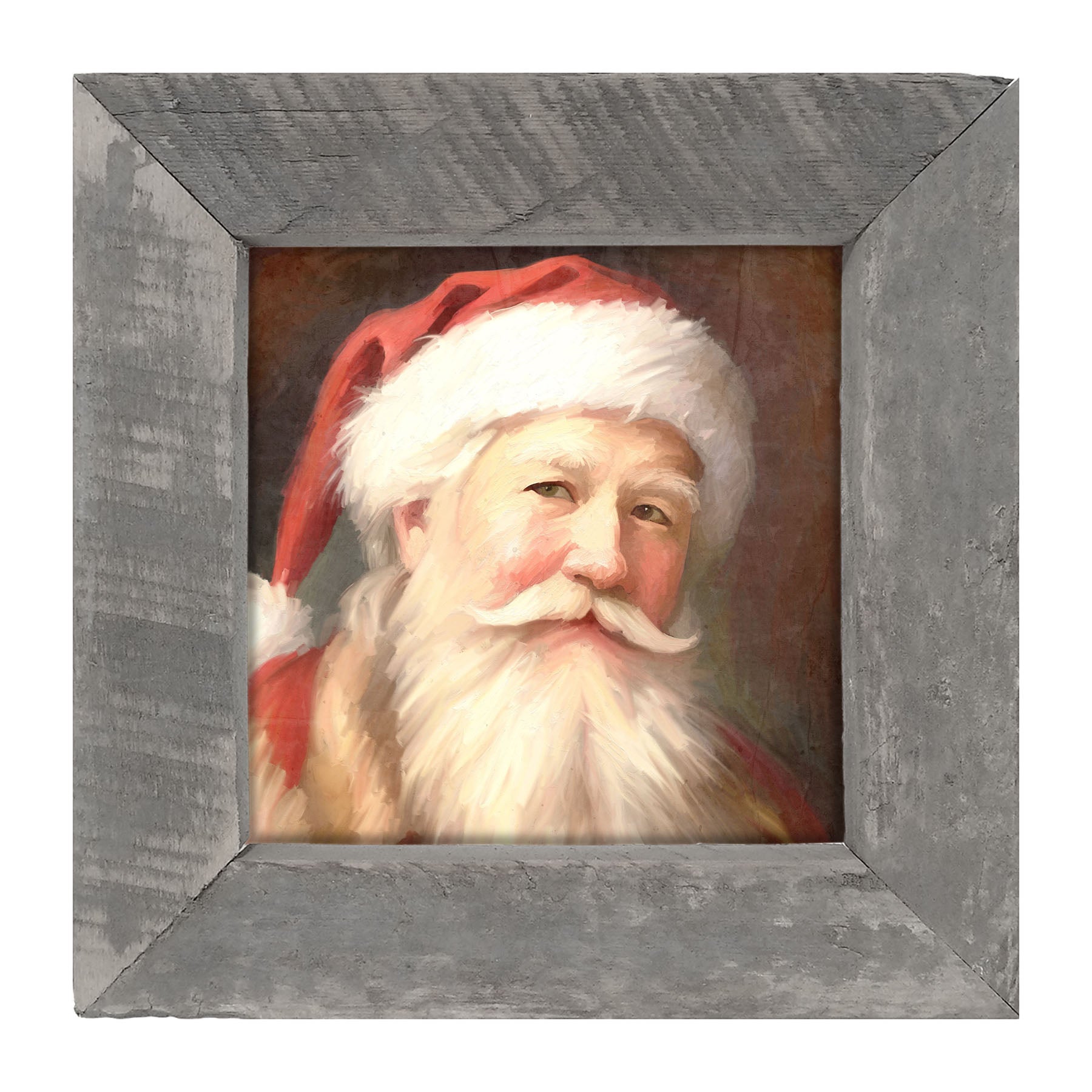 Santa portrait 13 - Framed Art