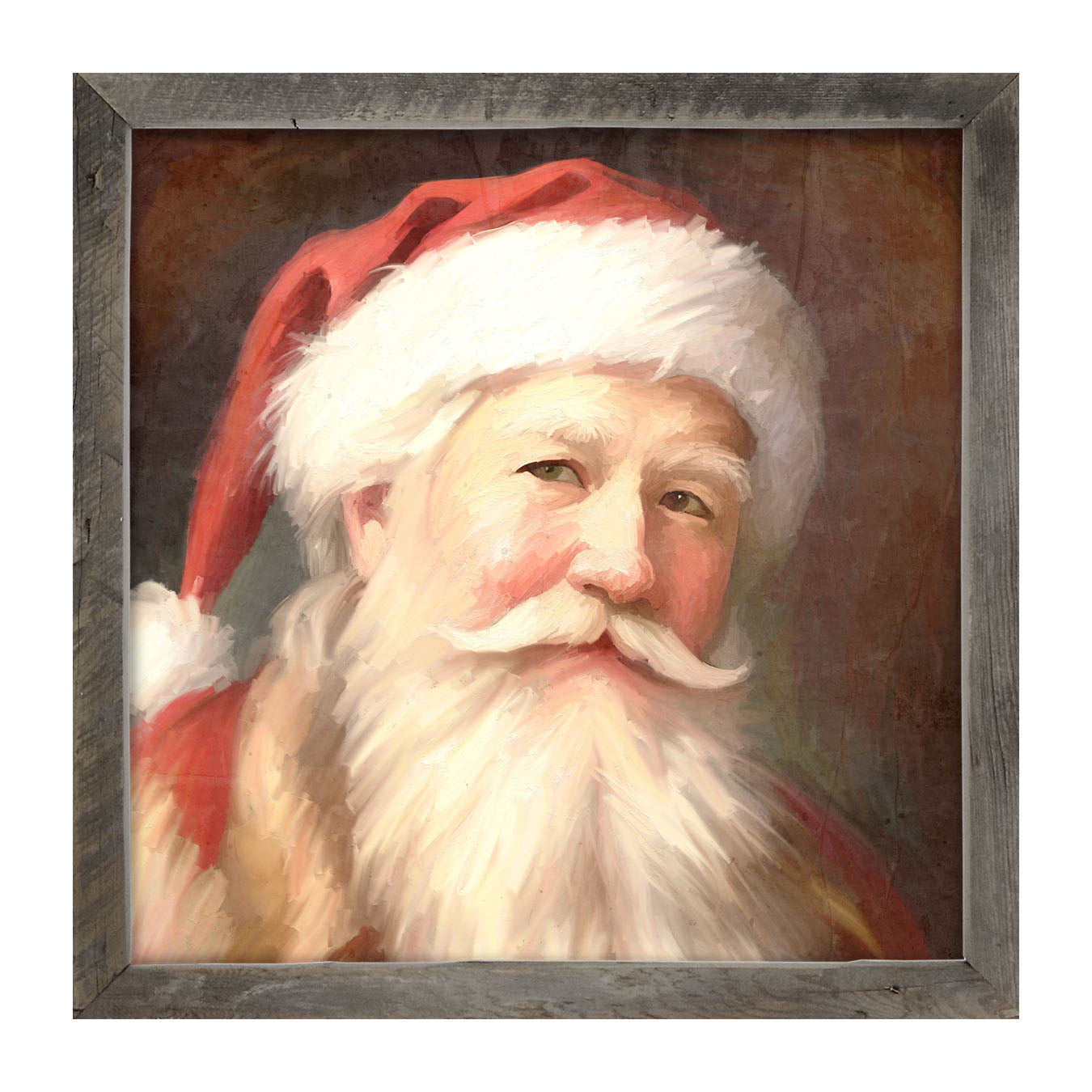 Santa portrait 13 - Framed Art