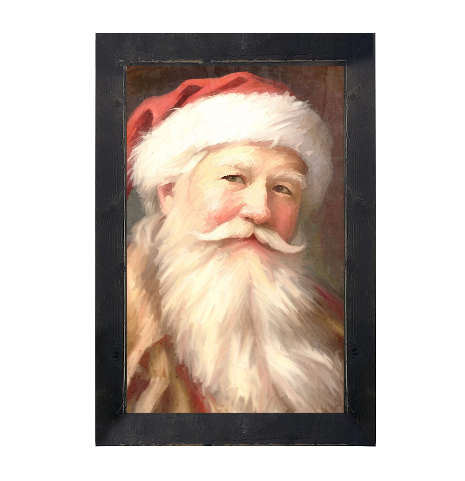 Santa portrait 13 - Framed Art