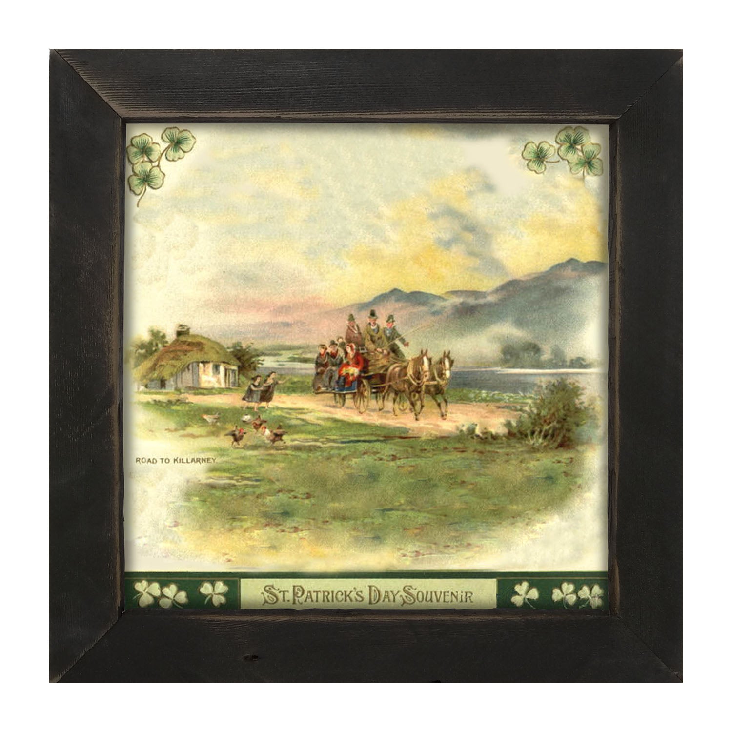 St. Patrick's Day Souvenir - Framed art