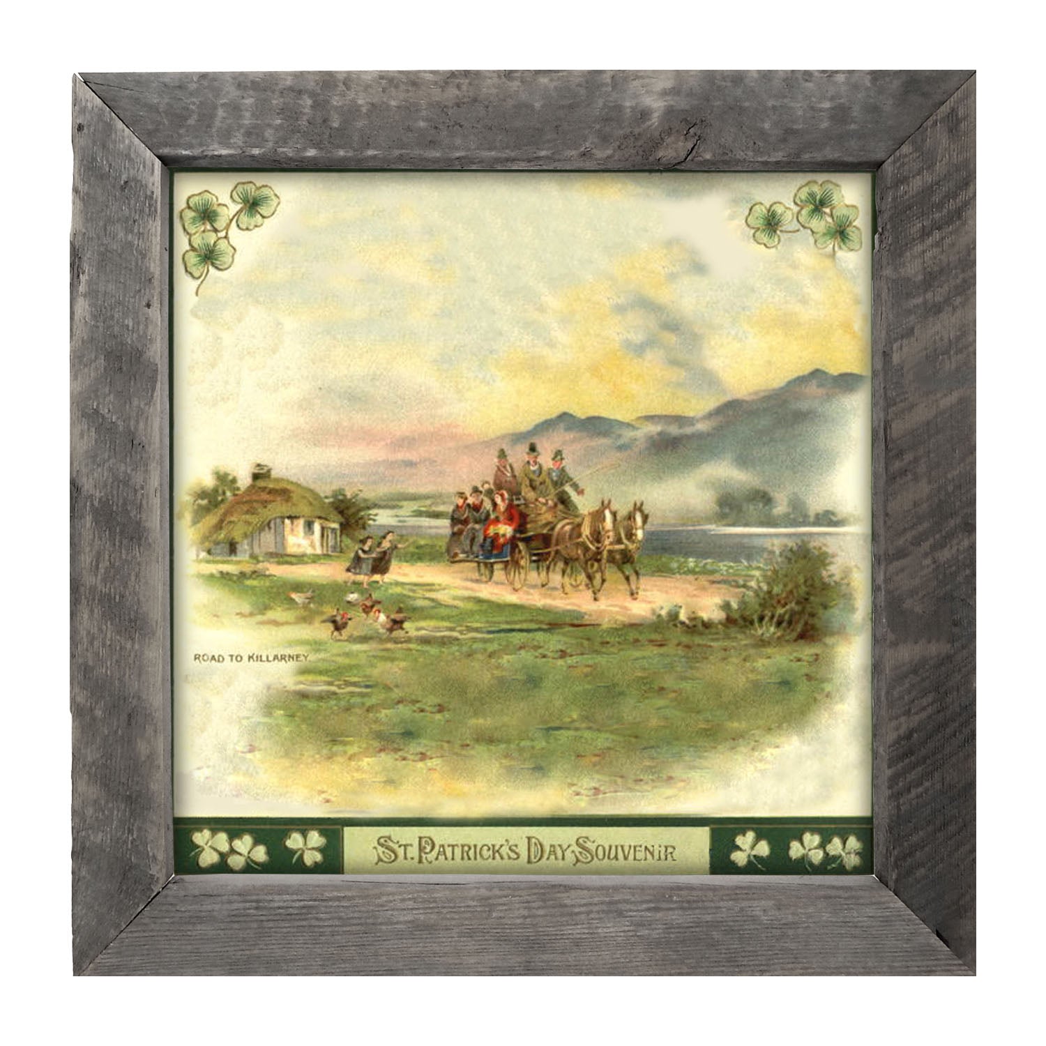 St. Patrick's Day Souvenir - Framed art