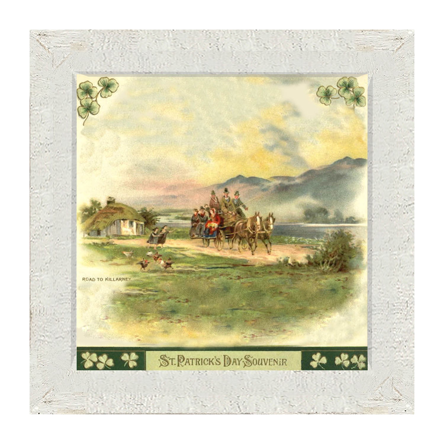 St. Patrick's Day Souvenir - Framed art