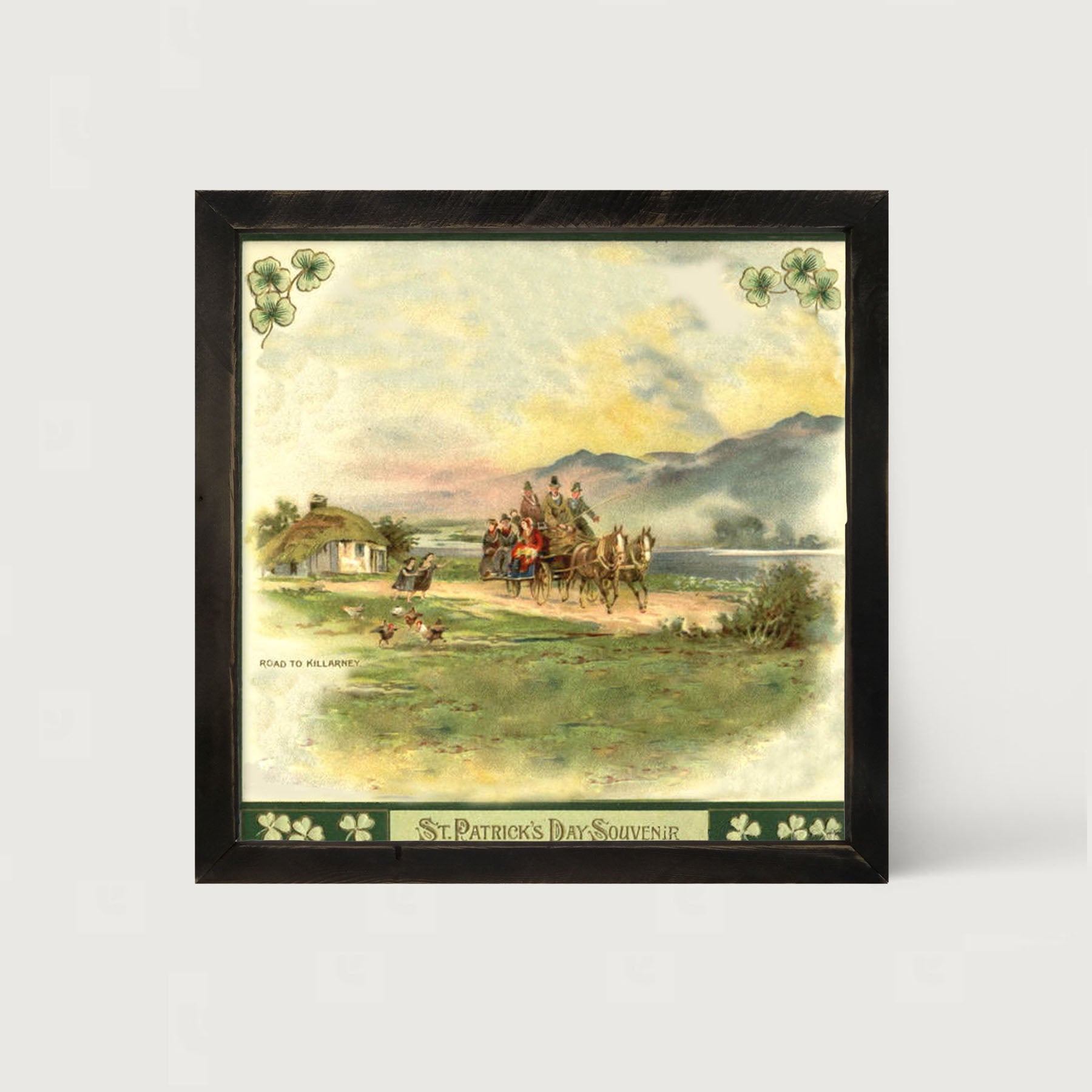 St. Patrick's Day Souvenir - Framed art