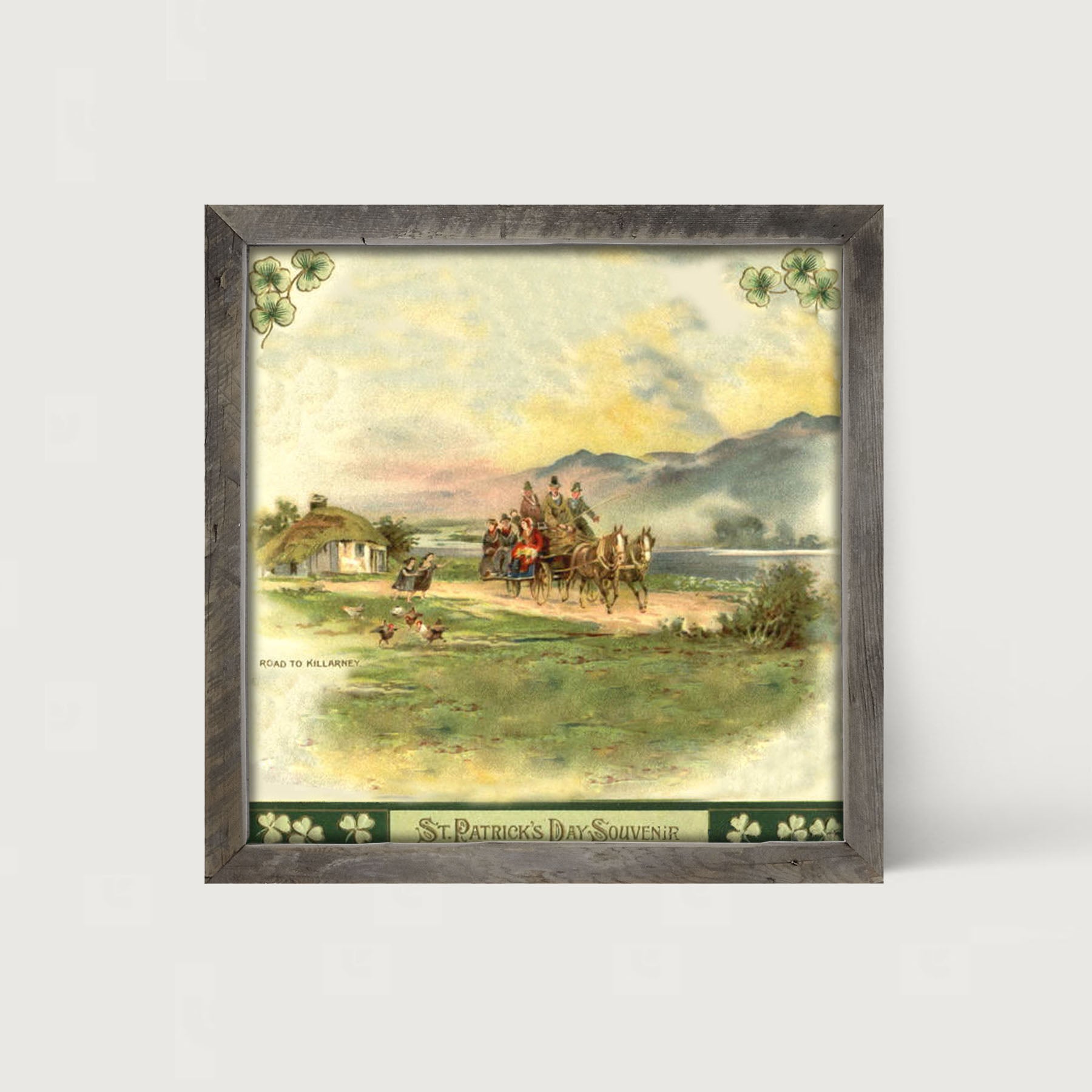 St. Patrick's Day Souvenir - Framed art