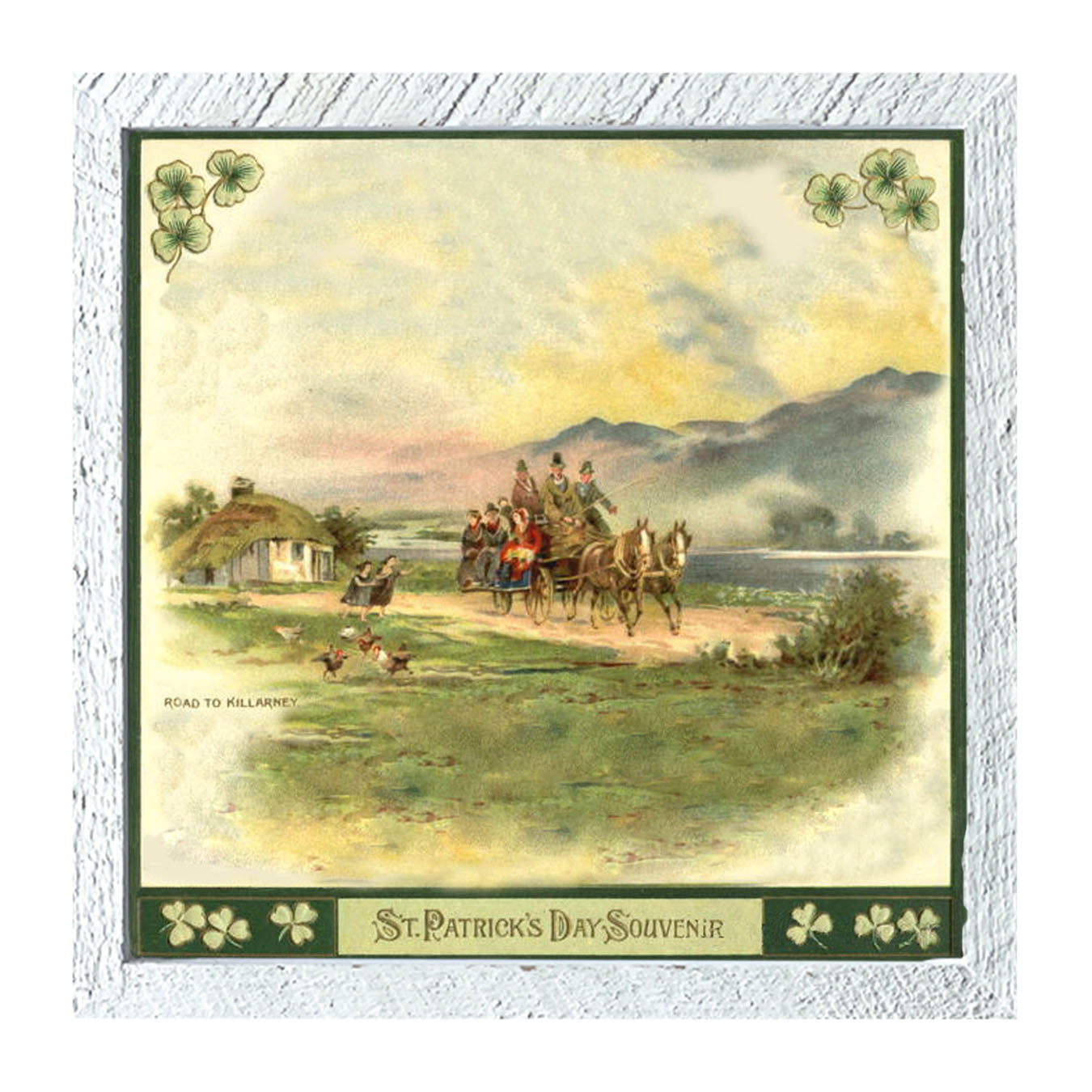 St. Patrick's Day Souvenir - Framed art