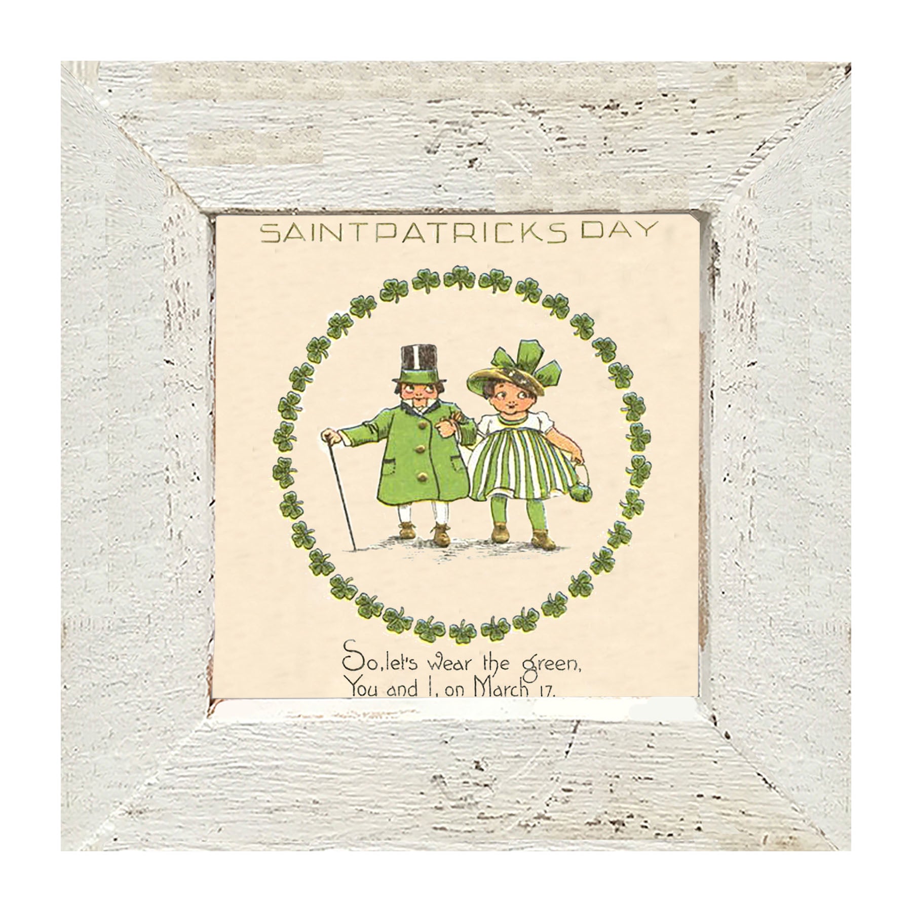 Wear Green on St. Patrick's Day - Framed Art