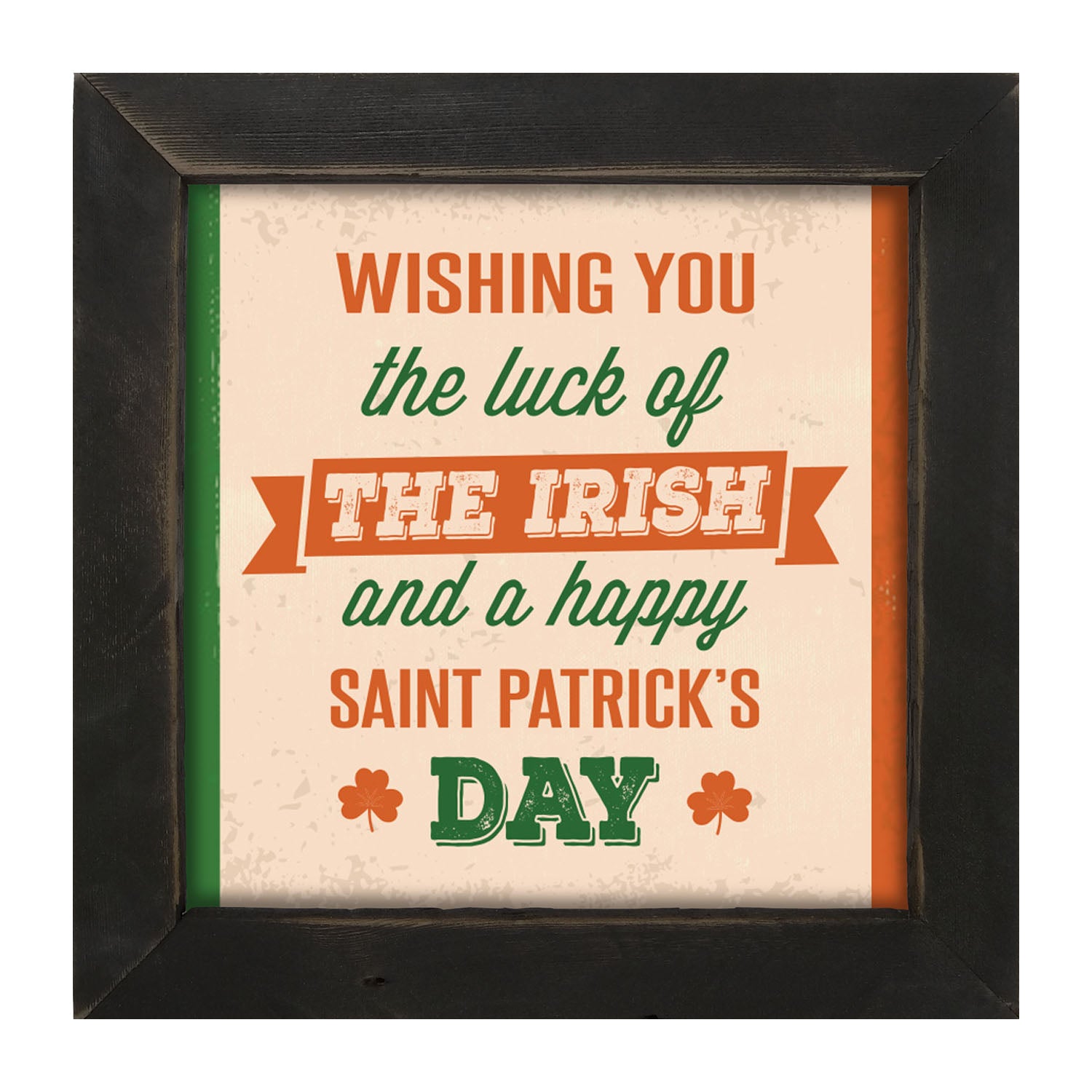 St. Patrick's Day - Luck of The Irish - Framed art
