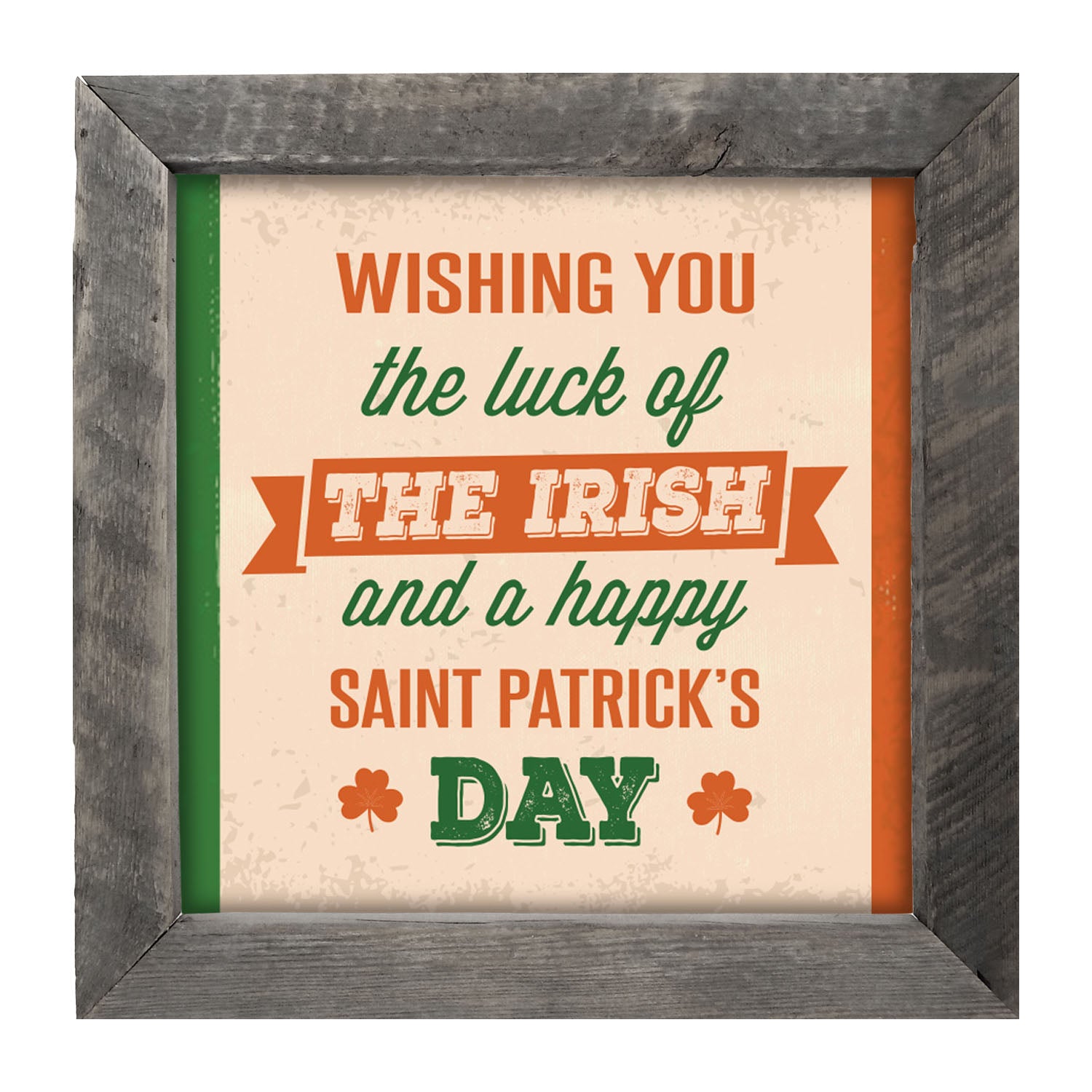 St. Patrick's Day - Luck of The Irish - Framed art