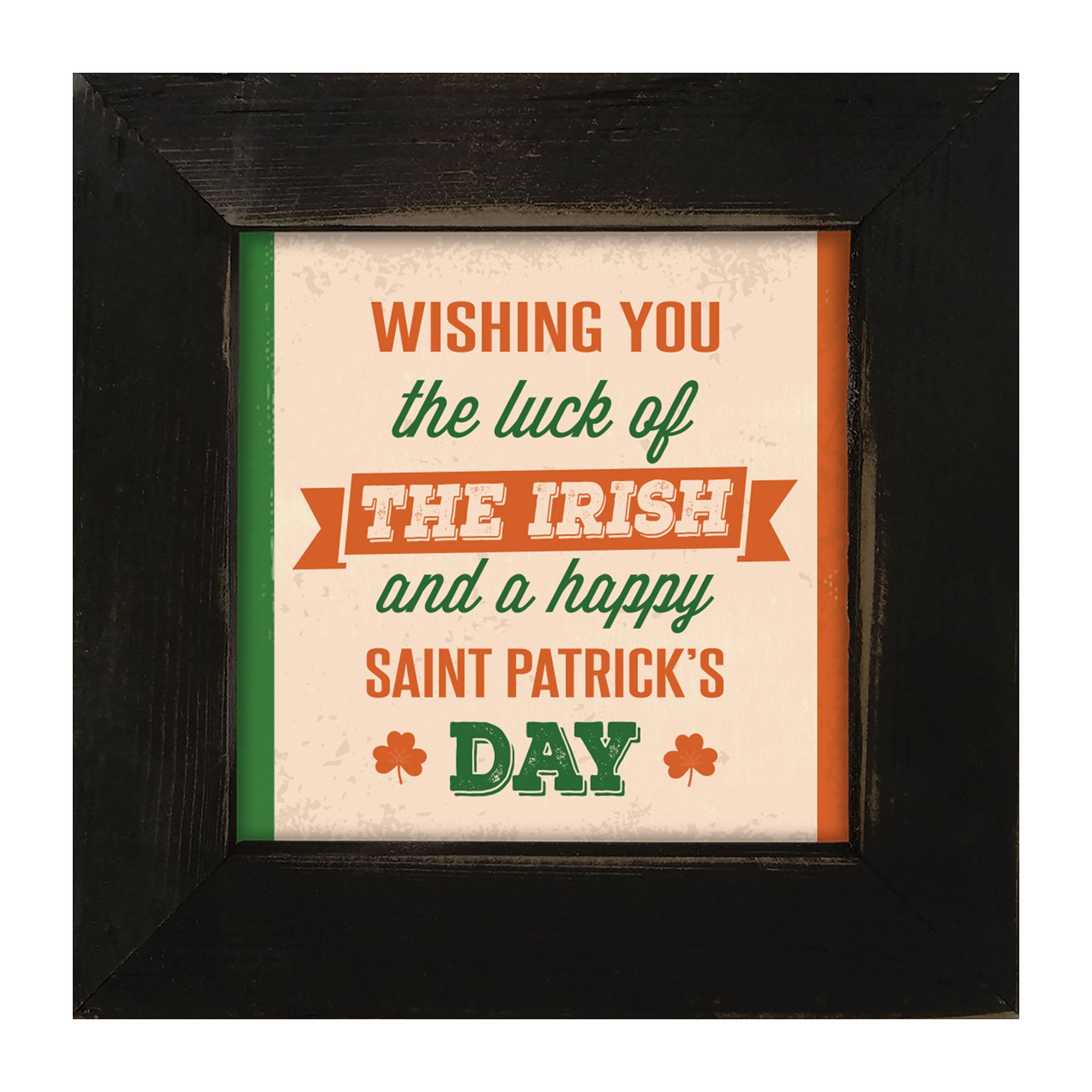 St. Patrick's Day - Luck of The Irish - Framed art