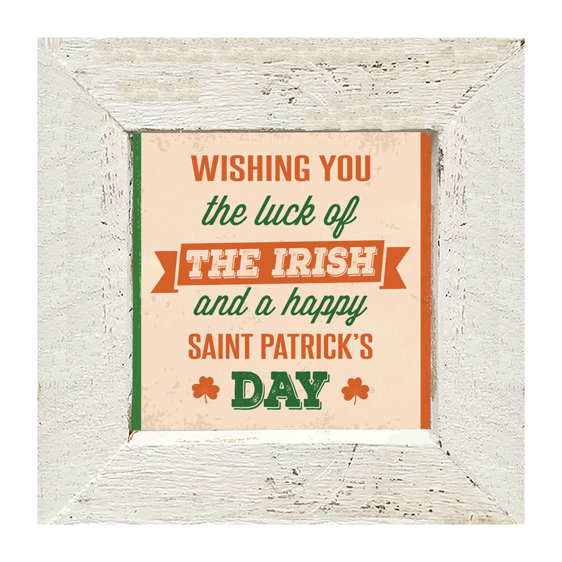 St. Patrick's Day - Luck of The Irish - Framed art