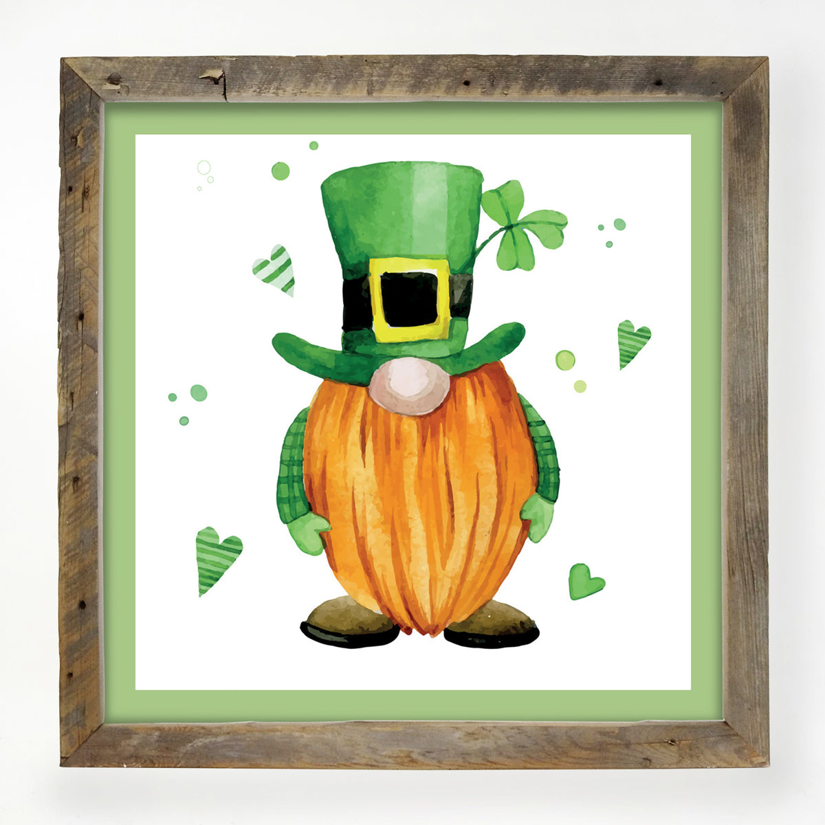 St. Patrick Gnome With Top Hat