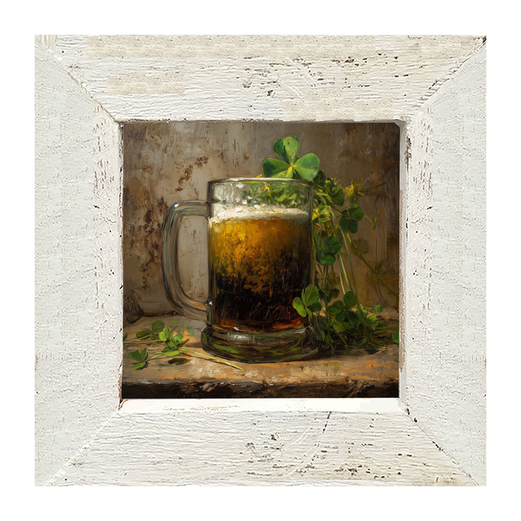 St. Patrick's - Mug of Beer - Framed Art