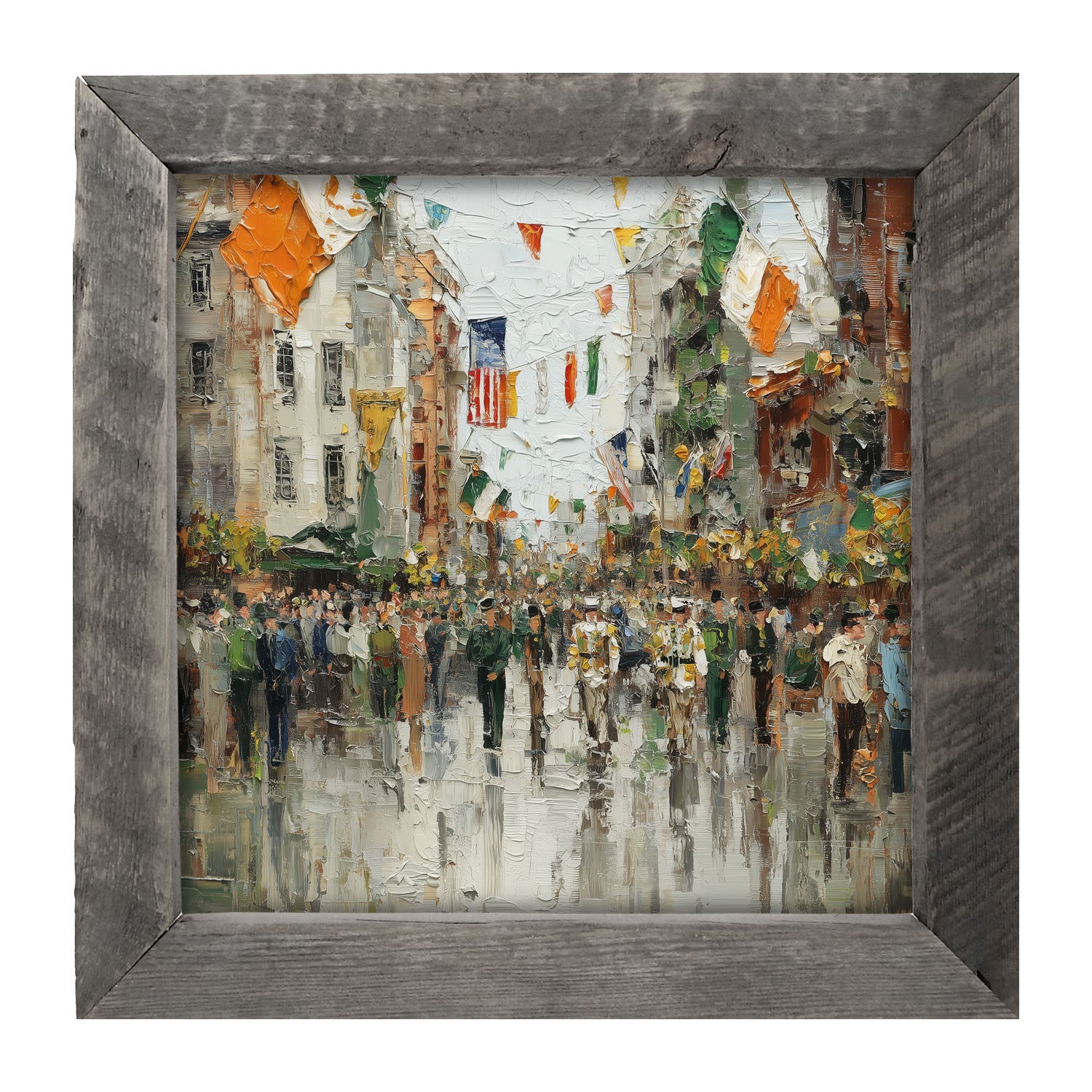 St. Patrick's - Parade - Framed Art