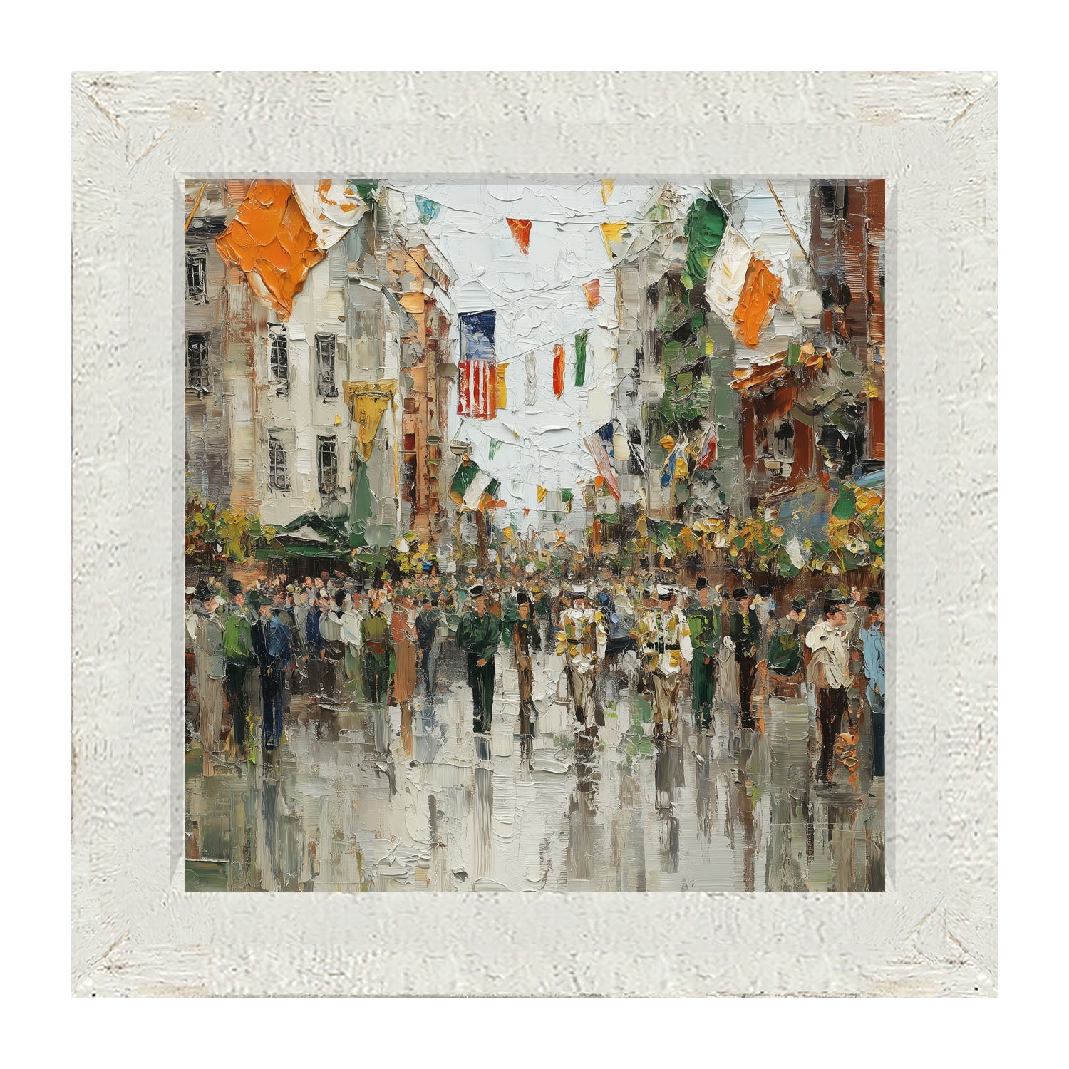 St. Patrick's - Parade - Framed Art