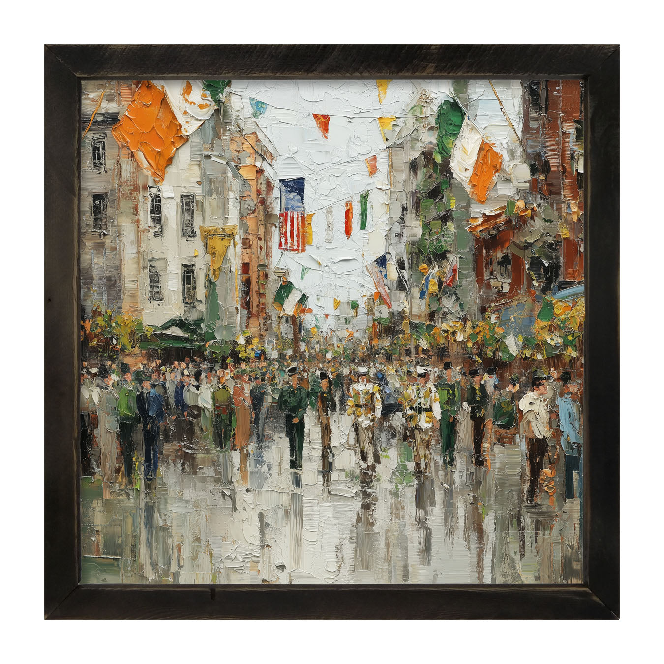 St. Patrick's - Parade - Framed Art