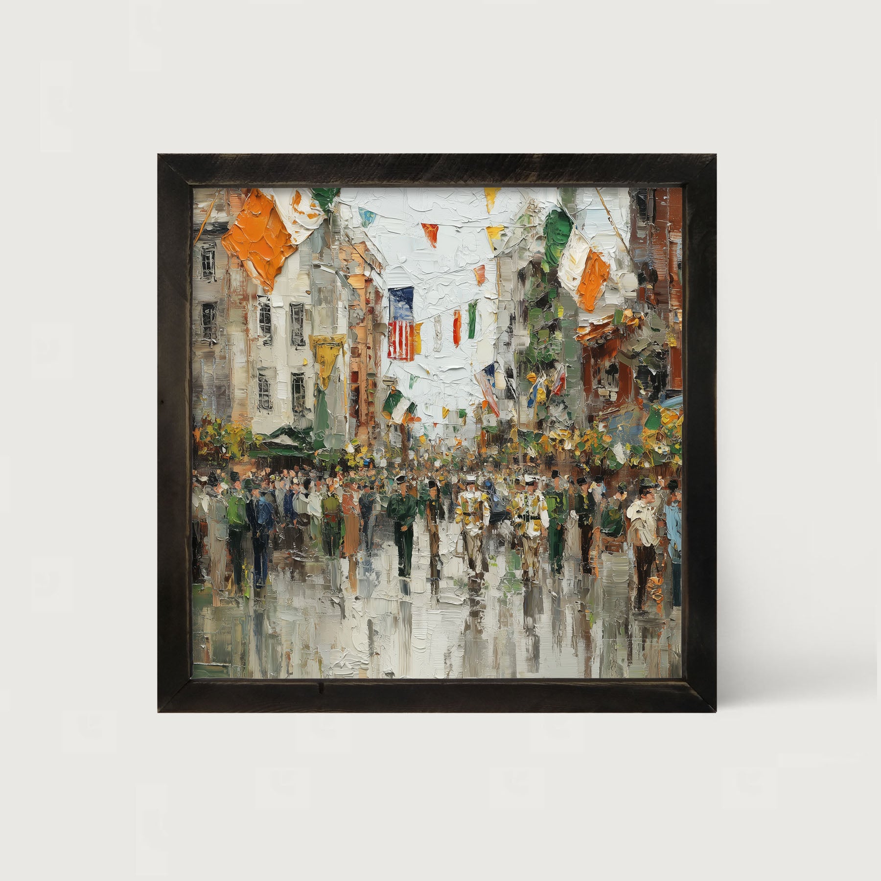 St. Patrick's - Parade - Framed Art
