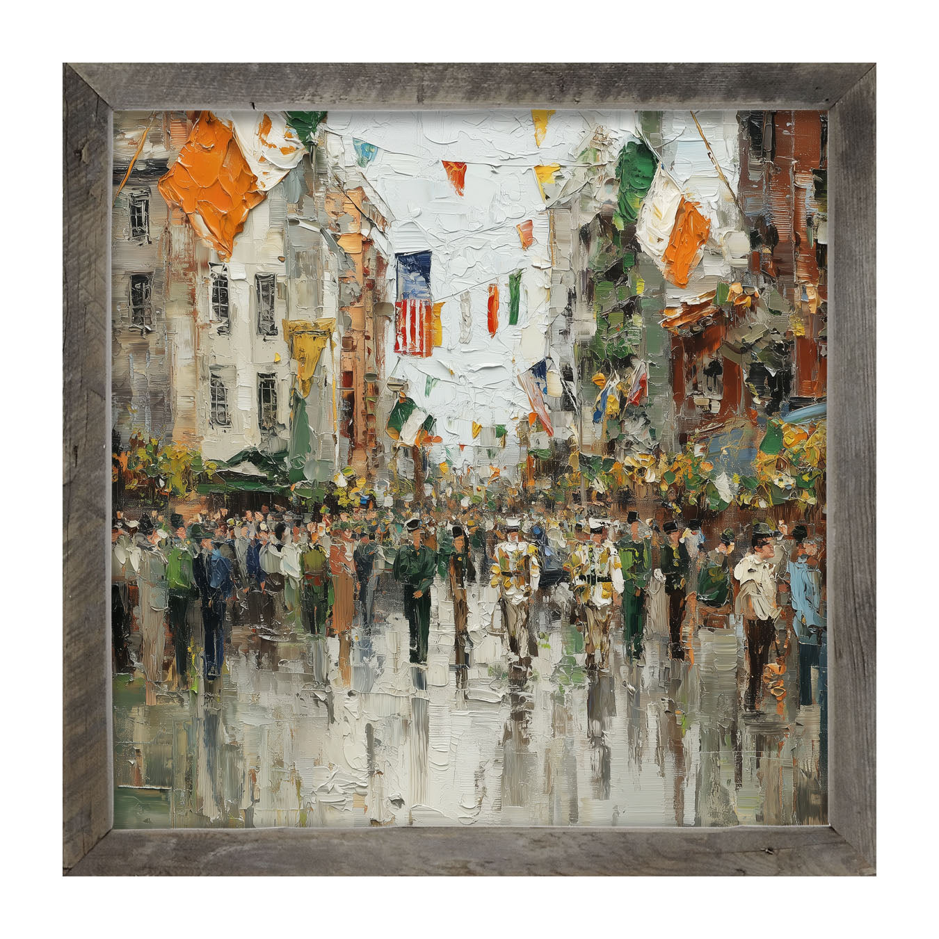 St. Patrick's - Parade - Framed Art