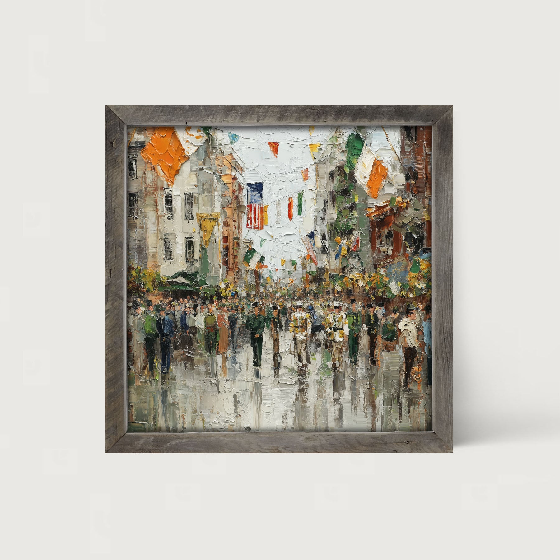 St. Patrick's - Parade - Framed Art